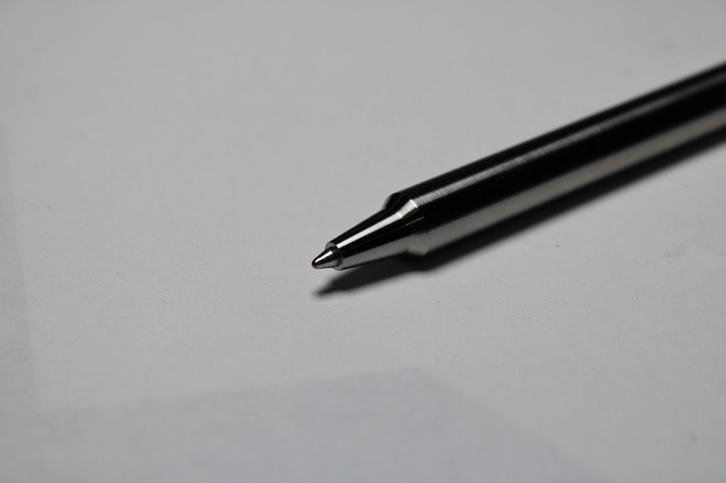 36 Click Pen - 6Al-4V Titanium - ISO G2 (Parker) Refill - Step Nose - 6Al-4V Titanium Clip