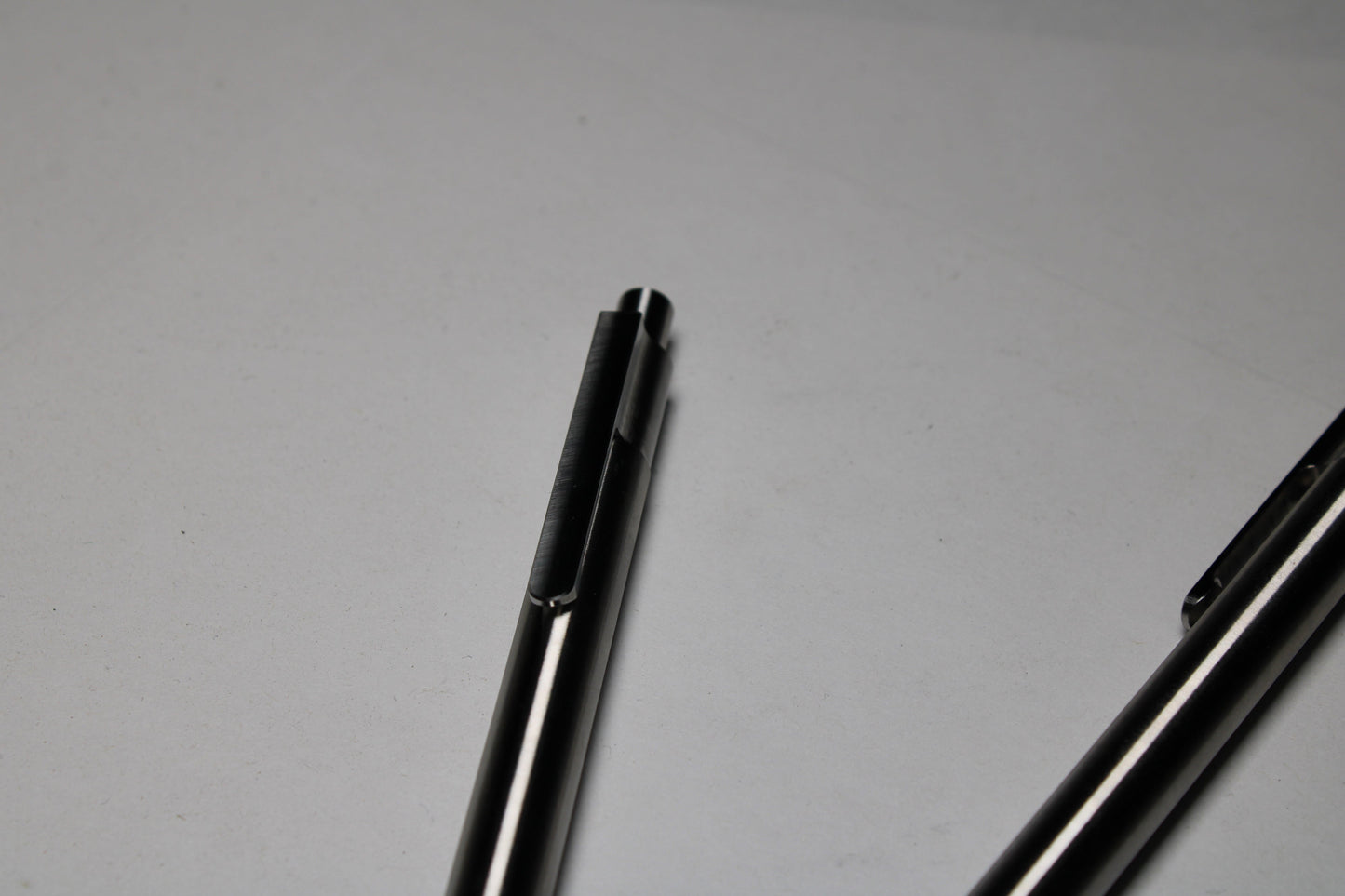 36 Click Pen - 6Al-4V Titanium - Round Nose - Pentel EnerGel - 6Al-4V Titanium Clip