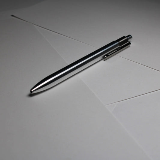 39 Click Pen - 6061 Aluminum Body - 6Al-4V Titanium Clip - Round Nose - Pilot G2