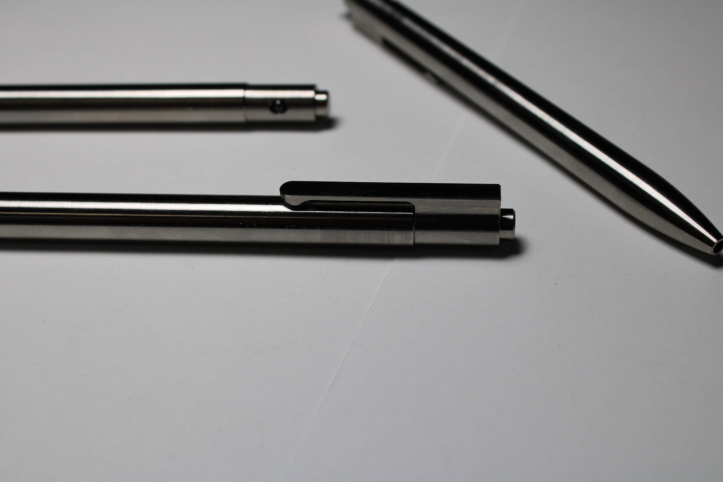 37 Click Pen - 6Al-4V Titanium - Round Nose - Silicone Nitride Ball - Pilot G2