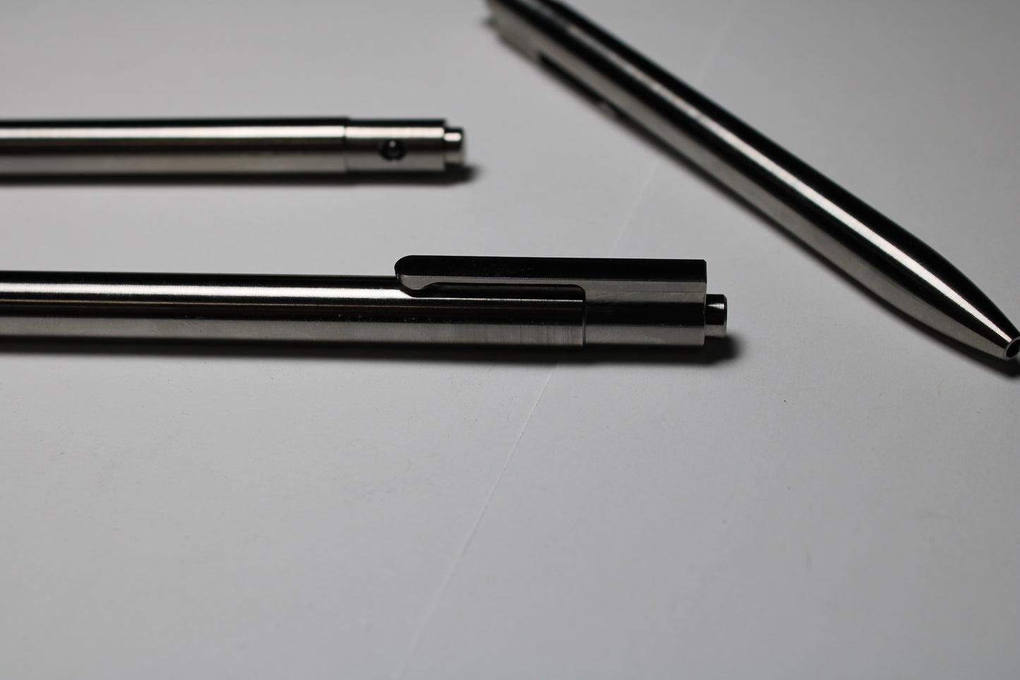 37 Click Pen - 6Al-4V Titanium - Round Nose - Silicone Nitride Ball - Pilot G2