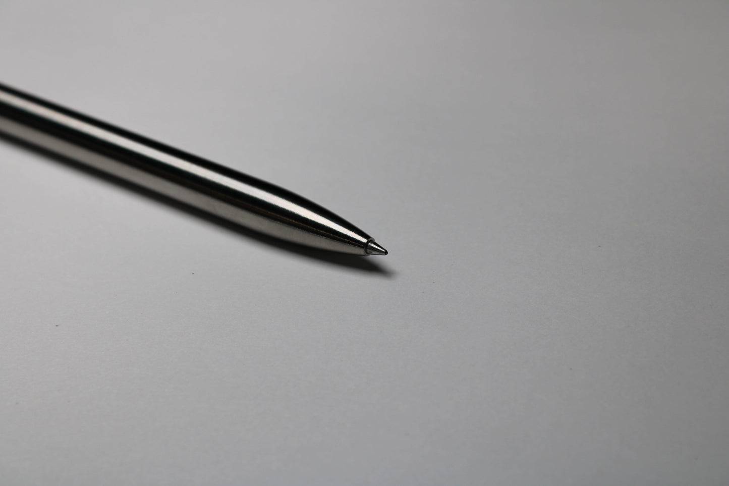 36 Clipless Click Pen - 6Al-4V Titanium - 464 Brass Mechanism - Round Nose - Pentel EnerGel