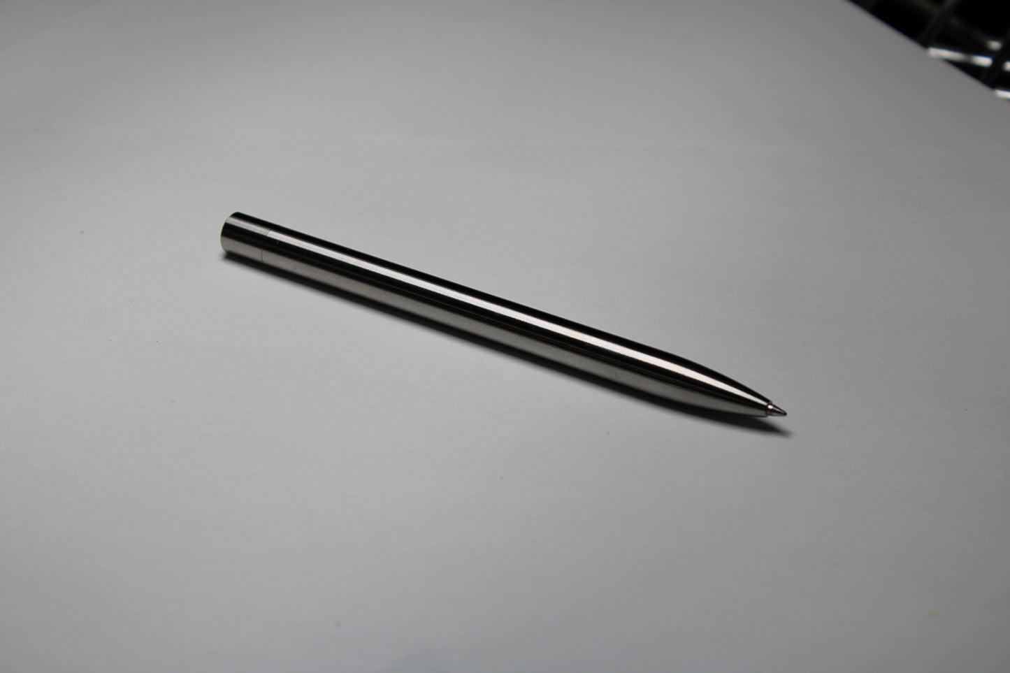 *PRE-ORDER* 36 Clipless Click Pen - 6Al-4V Titanium - Round Nose - Pentel EnerGel