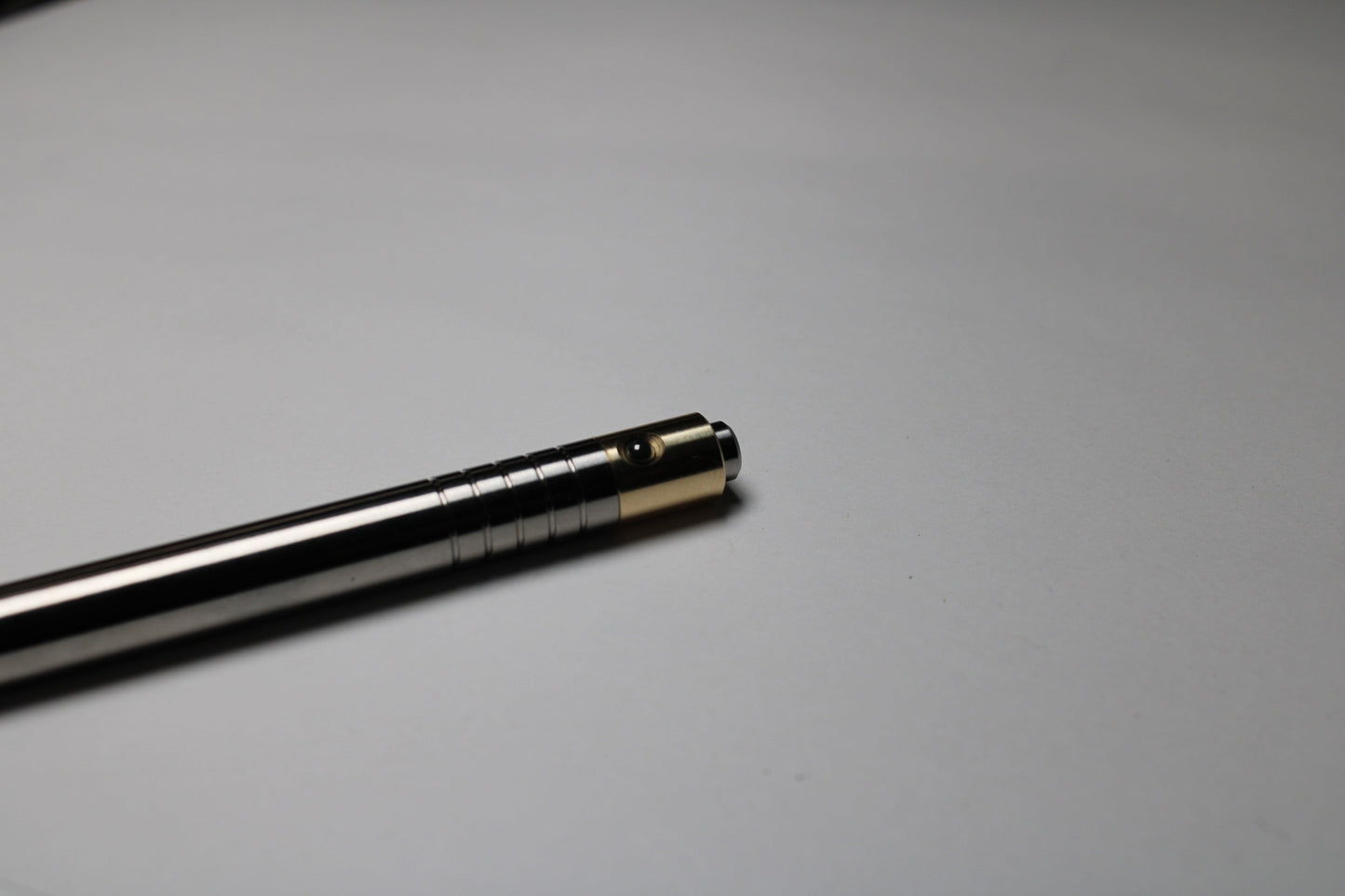 36 Clipless Click Pen - 6Al-4V Titanium - 464 Brass Mechanism - Cone Nose - Pilot G2