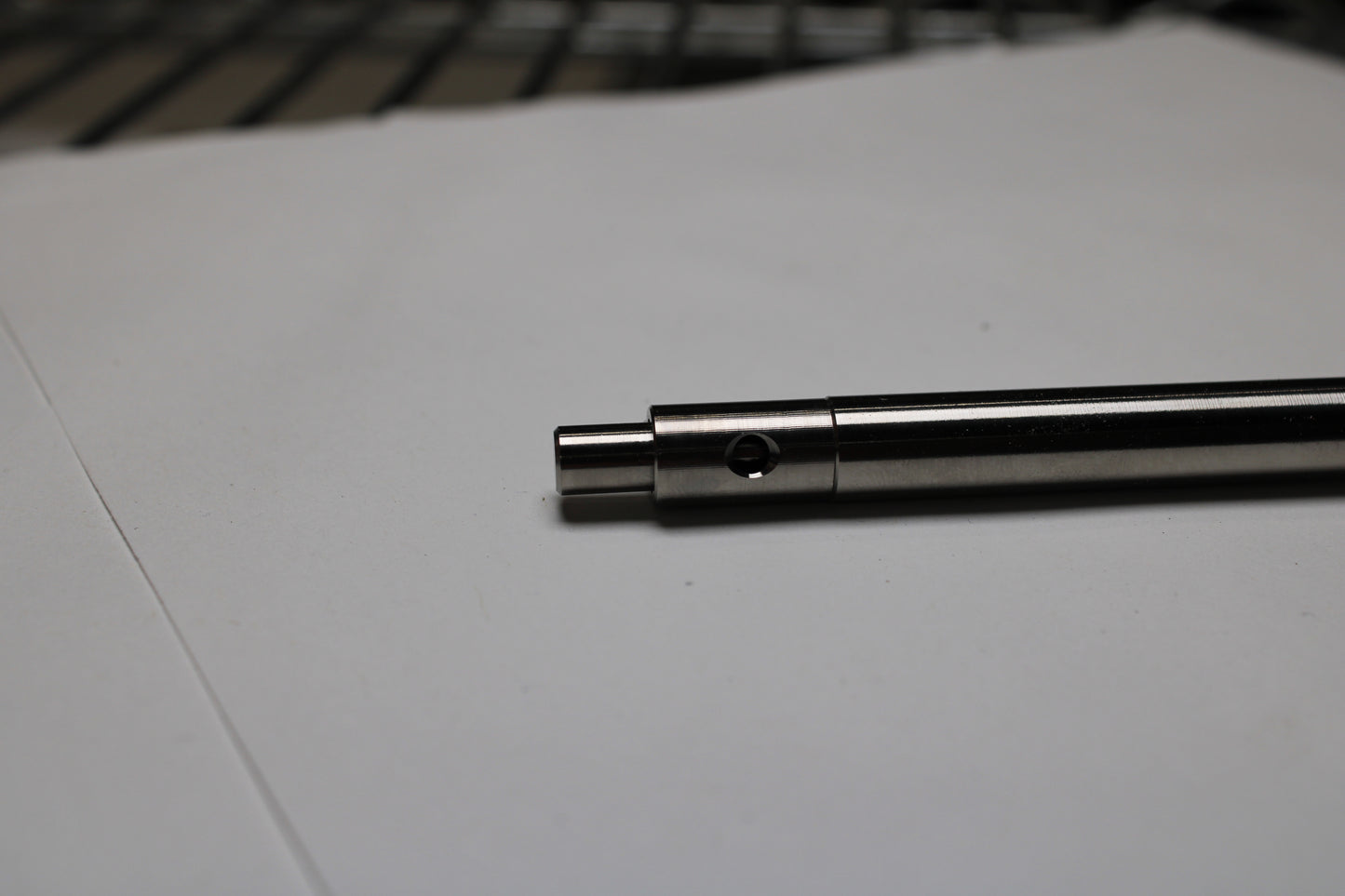 36 Click Clipped Pen - 6Al-4V Titanium - Round Nose - Pilot G2