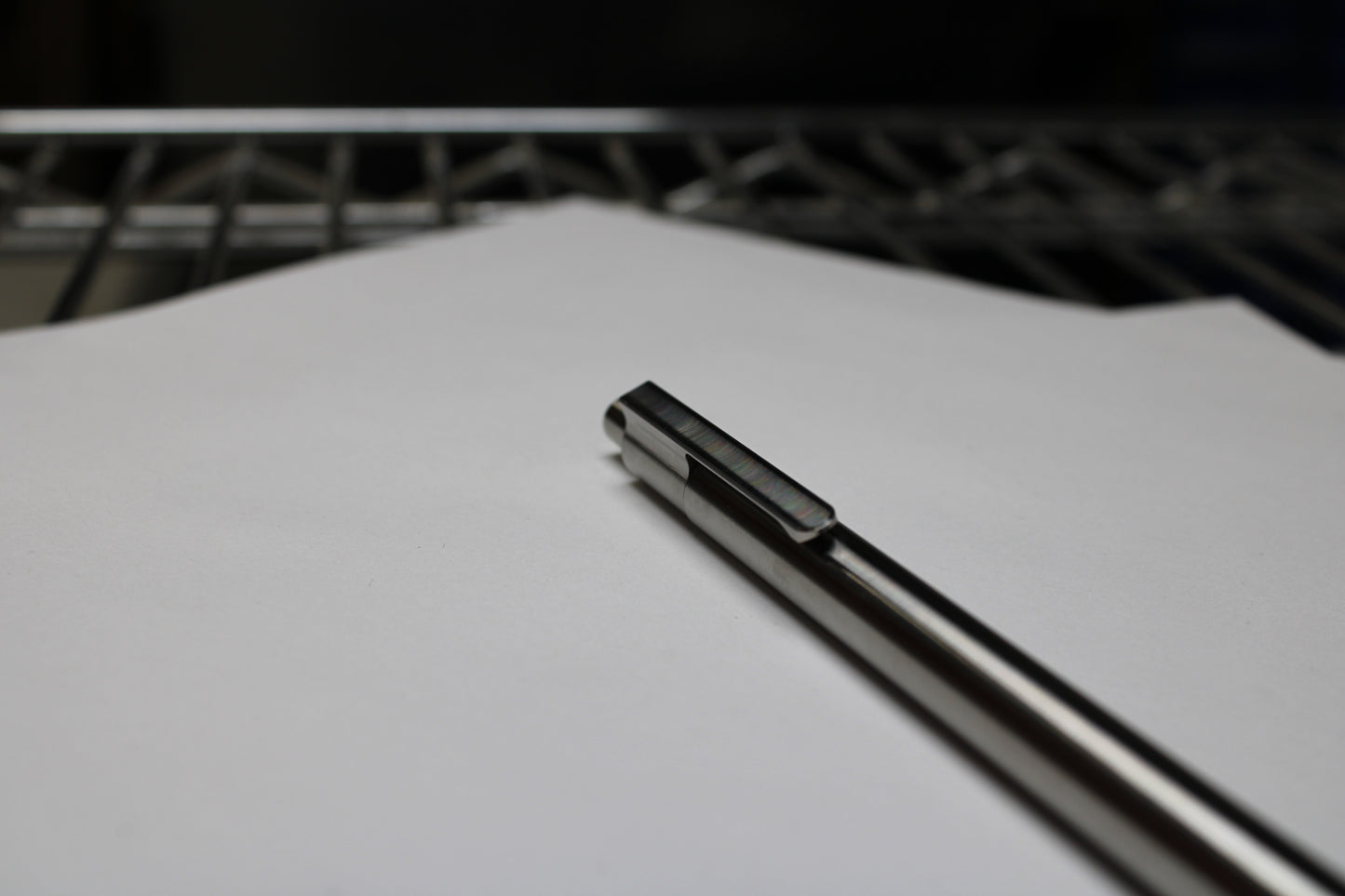 36 Click Clipped Pen - 6Al-4V Titanium - Round Nose - Pilot G2