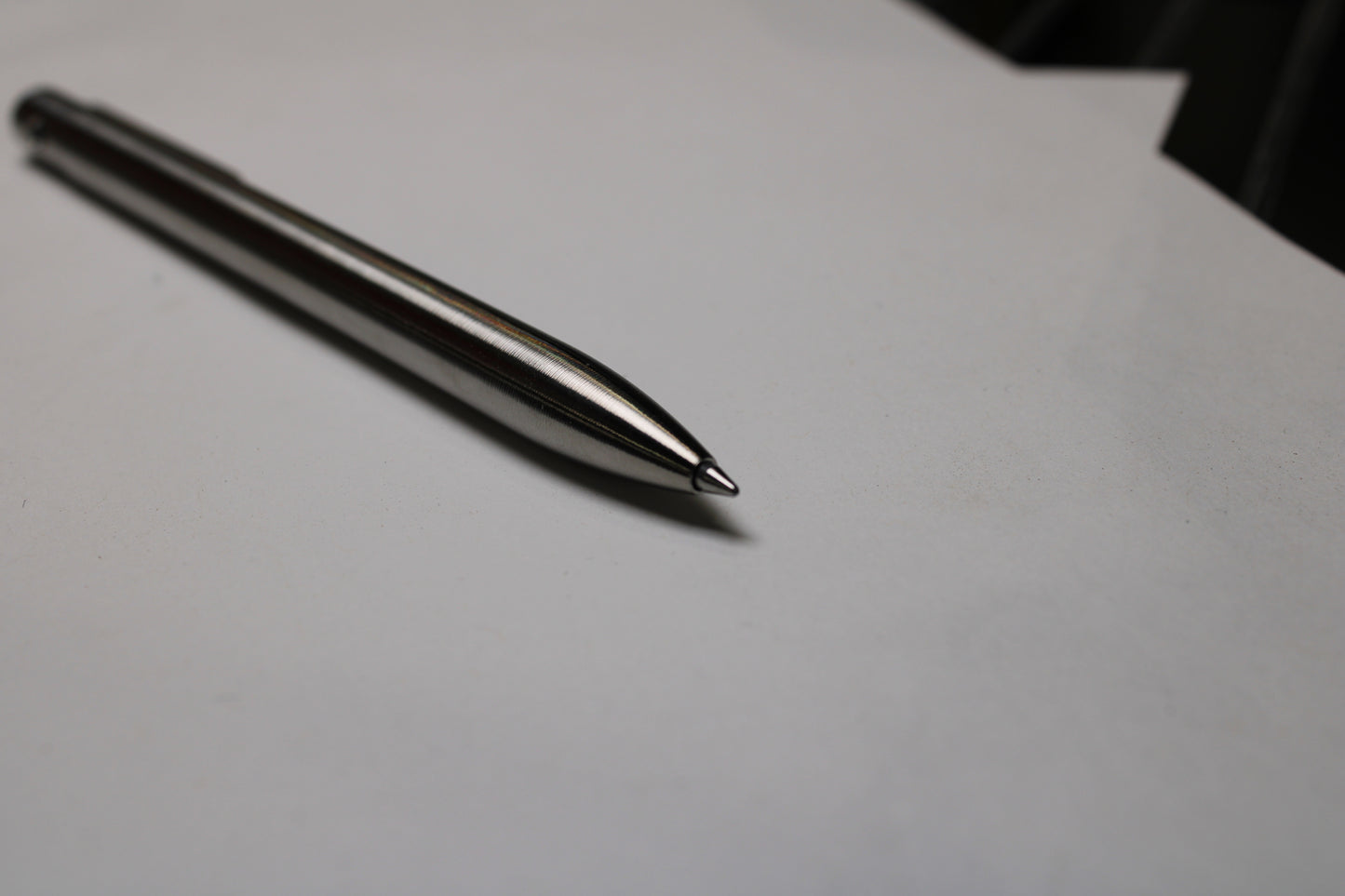 36 Click Clipped Pen - 6Al-4V Titanium - Round Nose - Pilot G2