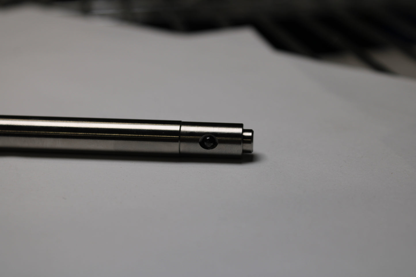 36 Click Clipped Pen - 6Al-4V Titanium - Round Nose - Pilot G2