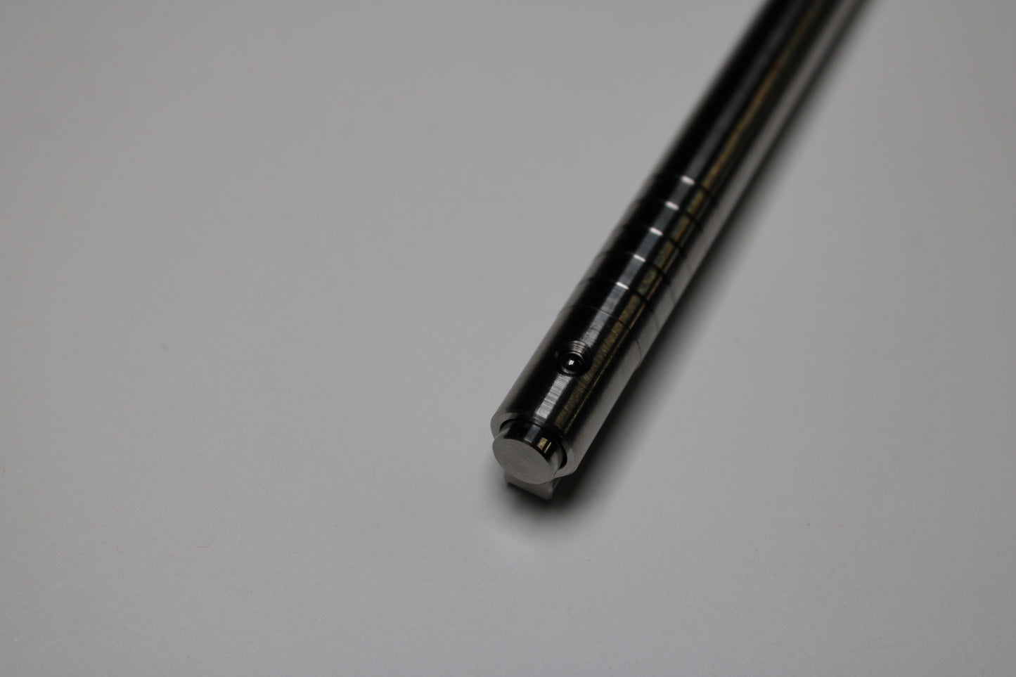 40 Click Clipped Pen - 6Al-4V Titanium - Step Nose - Pentel EnerGel