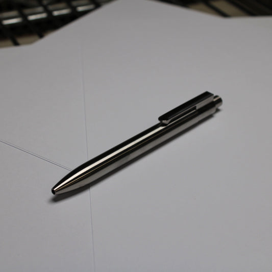 40 Click Clipped Pen - 6Al-4V Titanium - Round Nose - ISO G2 (Parker)