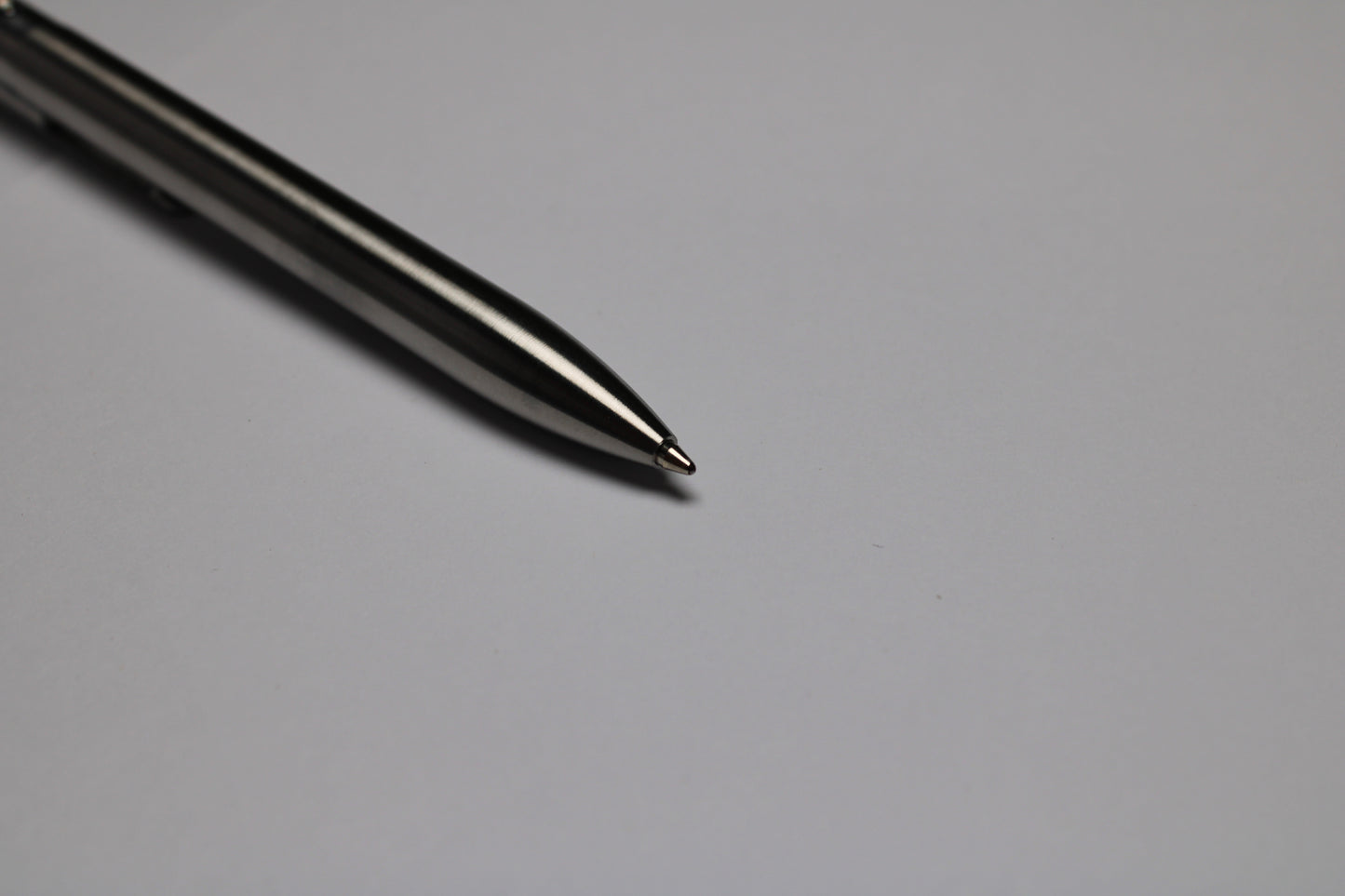 40 Click Clipped Pen - 6Al-4V Titanium - Round Nose - ISO G2 (Parker)