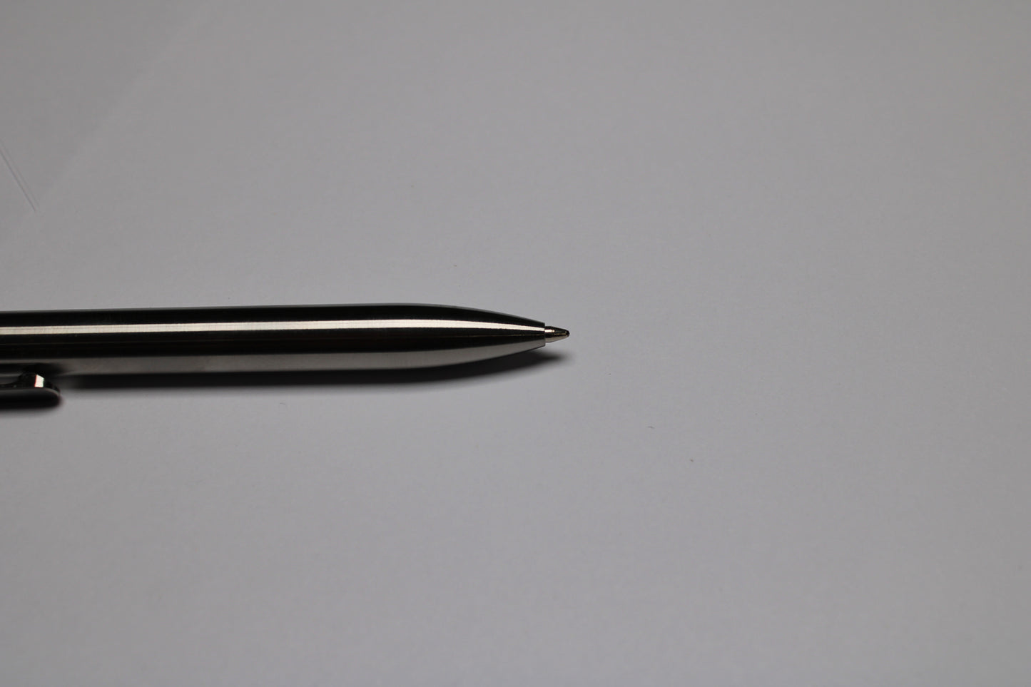 40 Click Clipped Pen - 6Al-4V Titanium - Round Nose - ISO G2 (Parker)