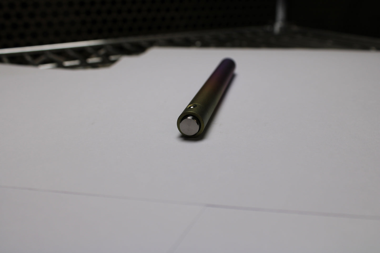 45 Clipless Click Pen x KVR Finishing - 6Al-4V Titanium - Conical Nose - Pentel EnerGel
