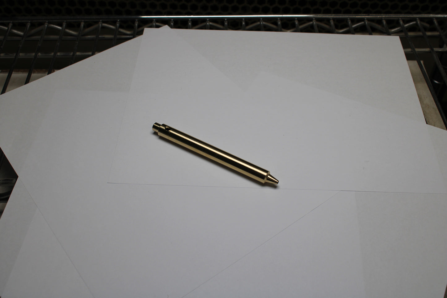 45 Clipless Click Pen - C63000 Bronze - Step Nose - ISO G2 (Parker)