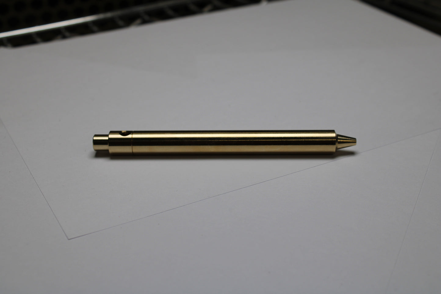 45 Clipless Click Pen - C63000 Bronze - Step Nose - ISO G2 (Parker)