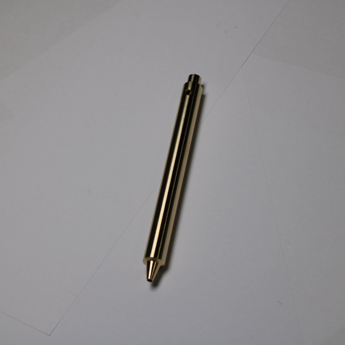 45 Clipless Click Pen - C63000 Bronze - Step Nose - Pilot G2