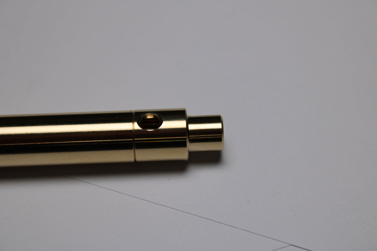 45 Clipless Click Pen - C63000 Bronze - Step Nose - Pilot G2