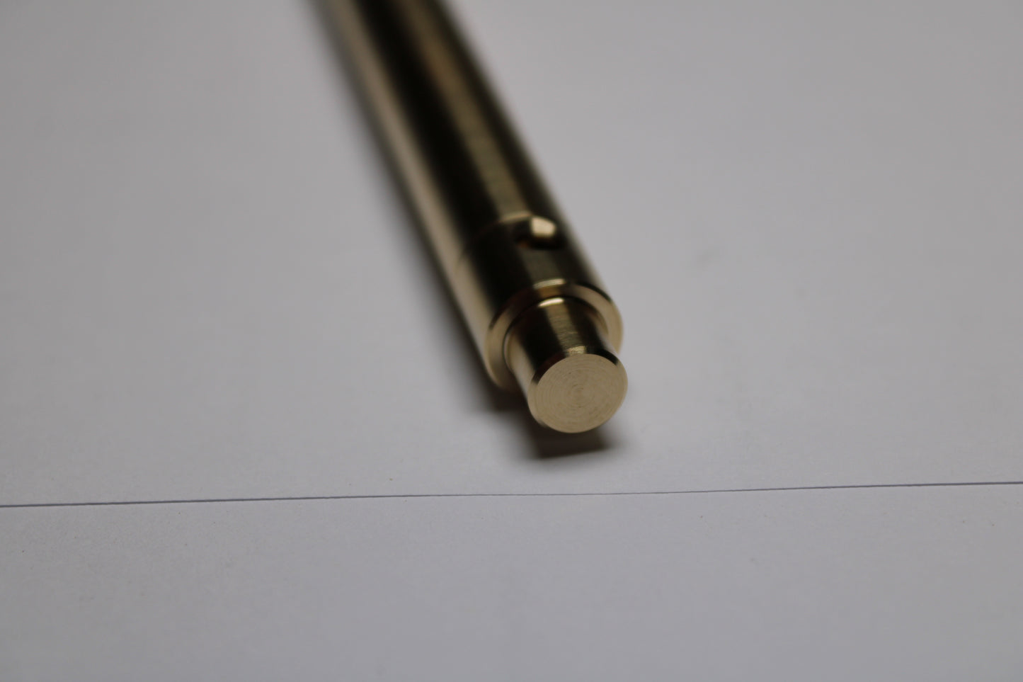 45 Clipless Click Pen - C63000 Bronze - Step Nose - Pilot G2