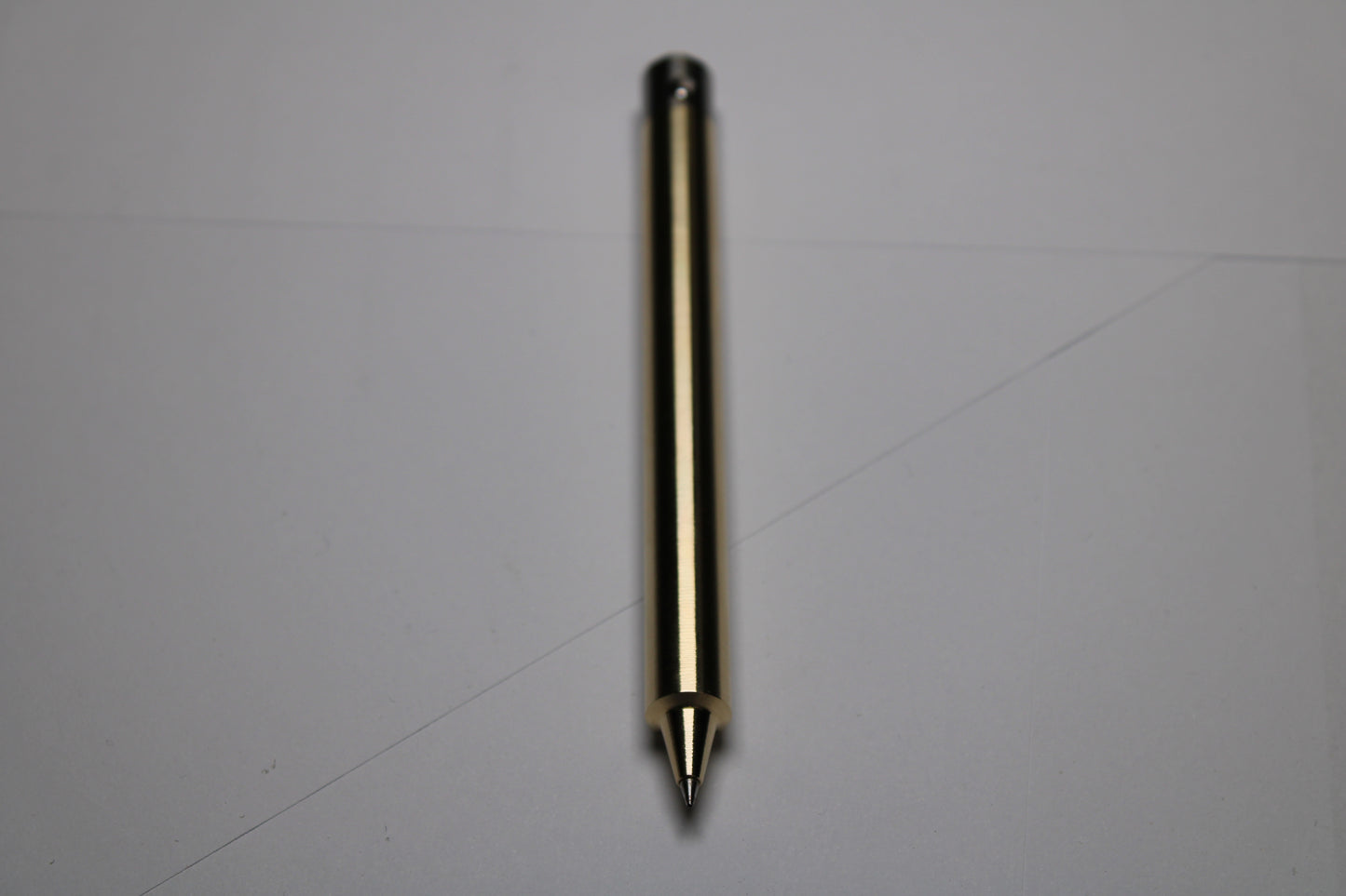 45 Clipless Click Pen - C63000 Bronze - Step Nose - 6Al-4V Titanium Mechanism - Pilot G2