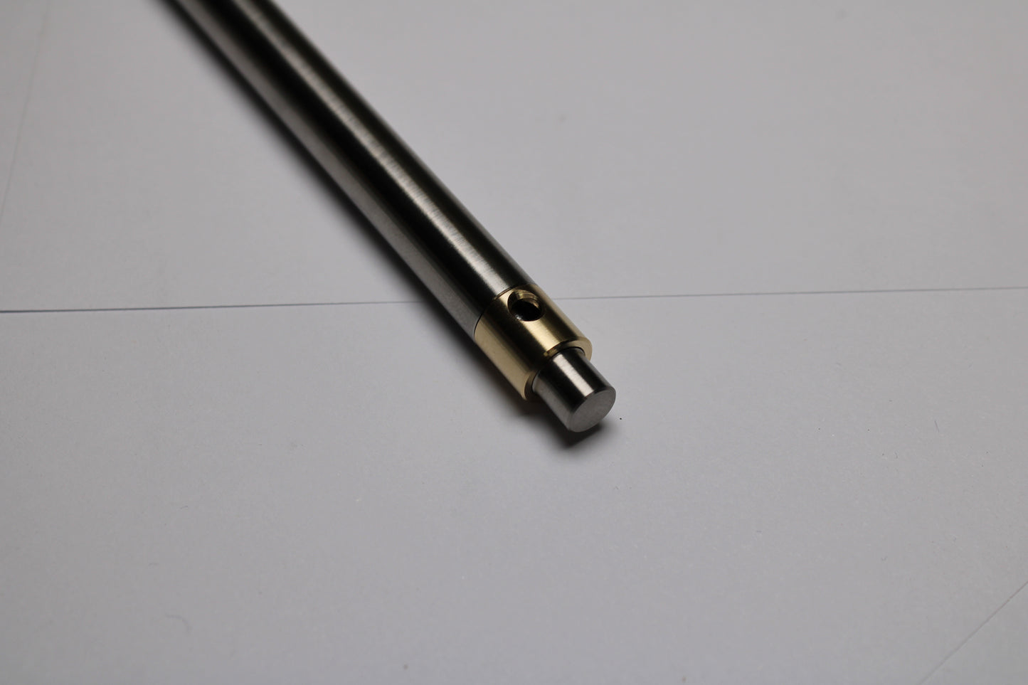 45 Clipless Click Pen - 6Al-4V Titanium - Conical Nose - C63000 Bronze Mechanism - Pentel EnerGel