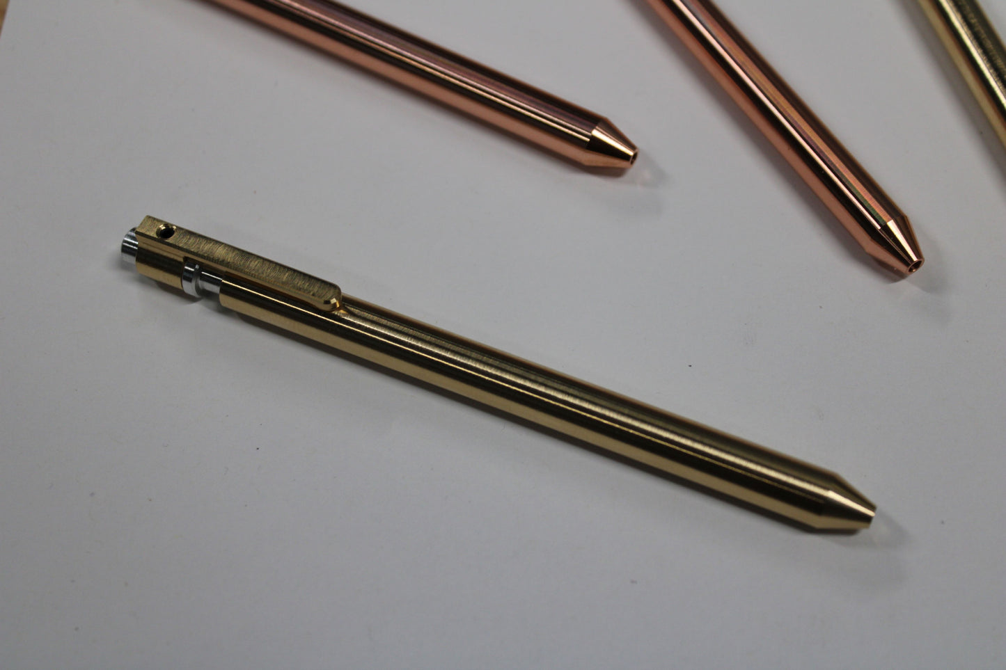 38 Brass - ISO G2 (Parker) - Aluminum Top - Brass Clip - Smooth Body