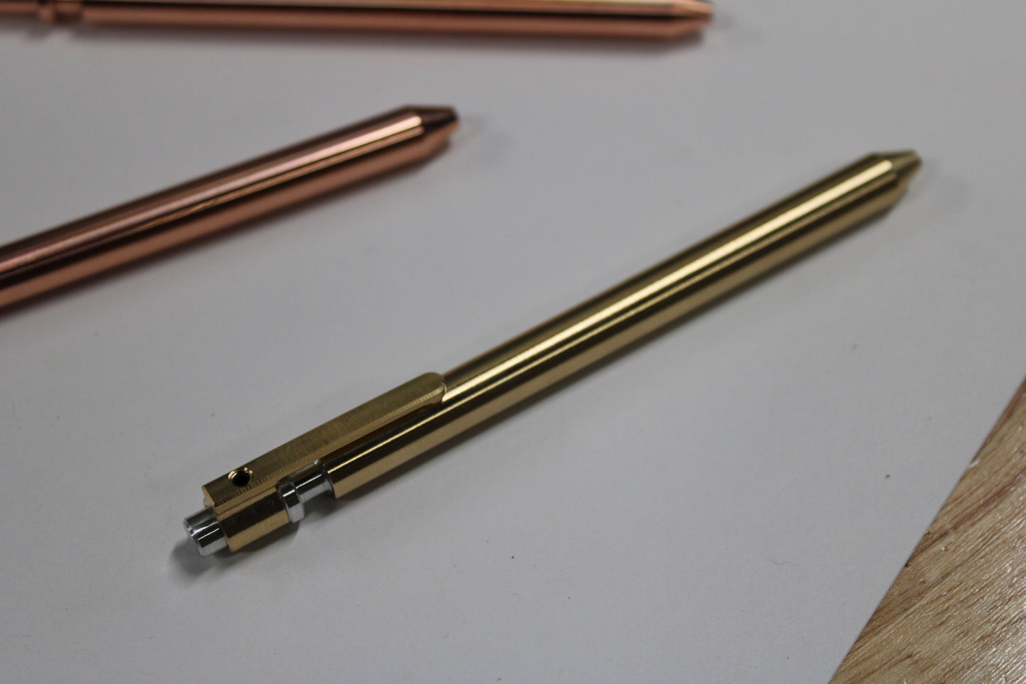 38 Brass - ISO G2 (Parker) - Aluminum Top - Brass Clip - Smooth Body