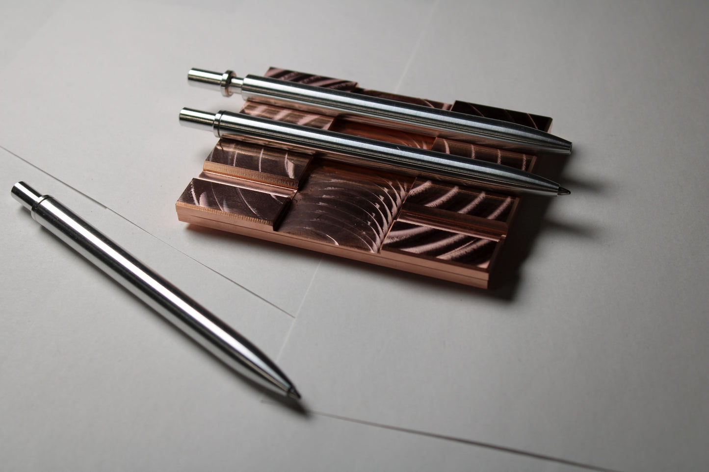 Copper Pen Tray