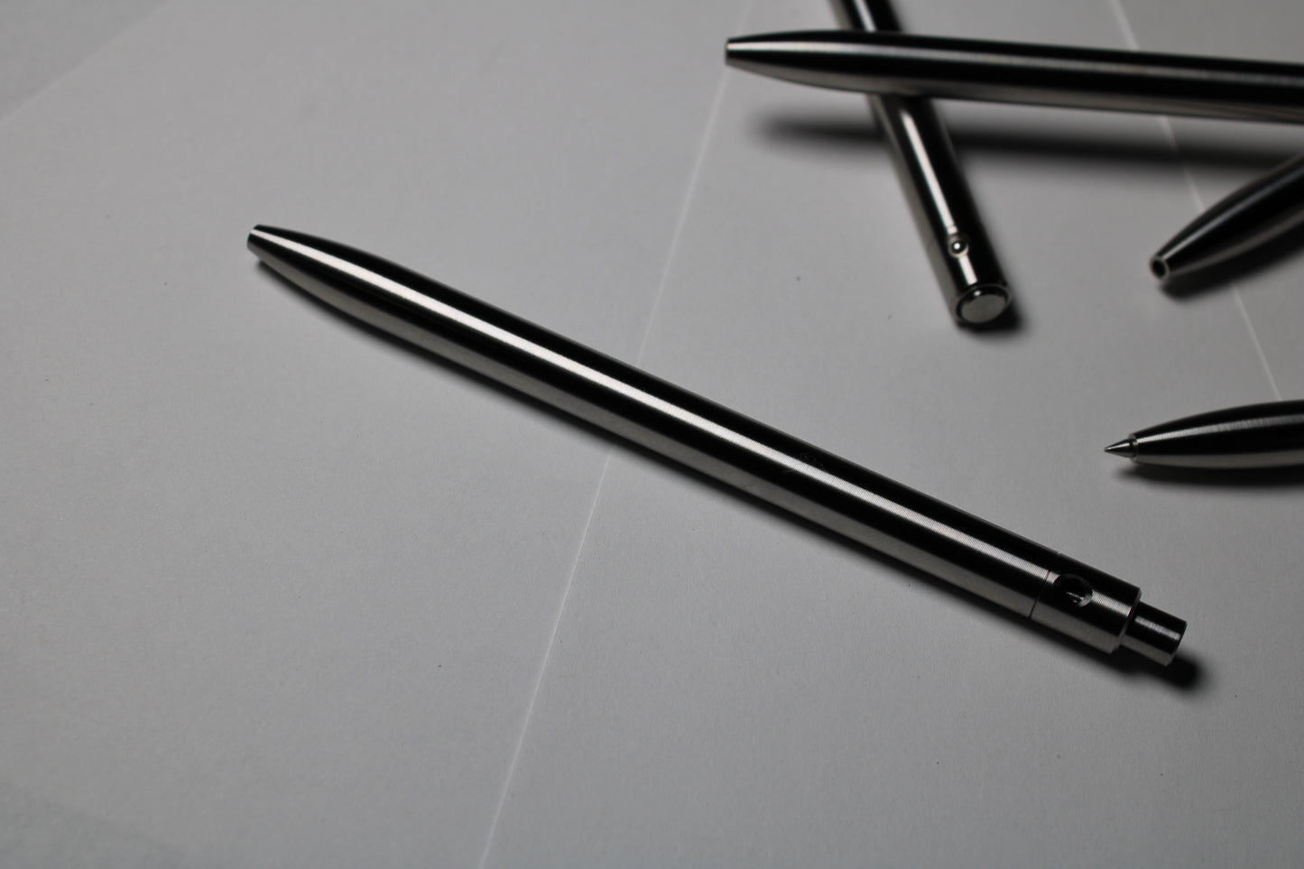 36 Click Pen - 6Al-4V Titanium - Rollerball (Pilot G2) - Round Nose