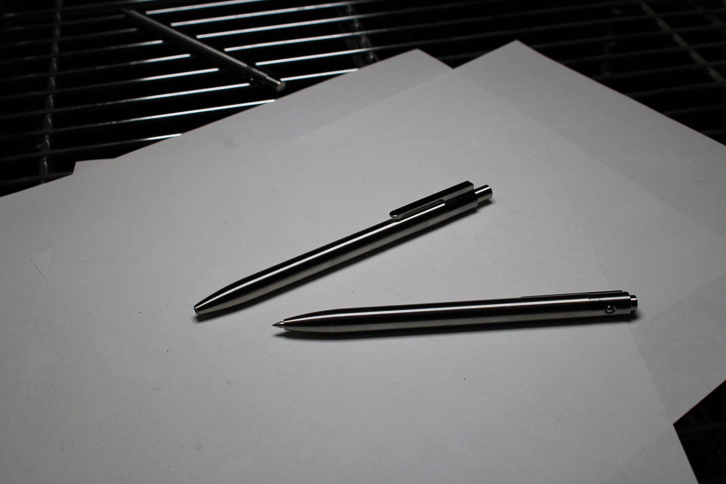 36 Click Pen - Pre Order - 6Al-4V Titanium - Round Nose - Pilot G2 - 6Al-4V Titanium Clip