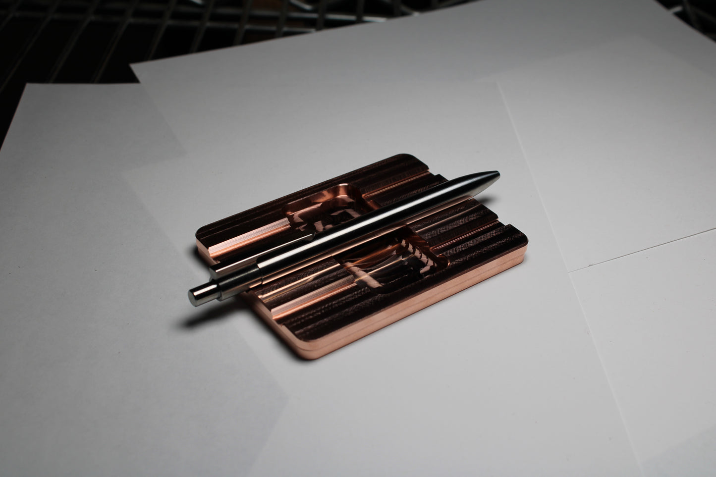 C110 Copper Pen Tray