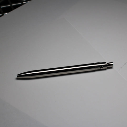 38 Click Pen - 6Al-4V Titanium - Round Nose - ISO G2 Schmidt 9000 (Parker)