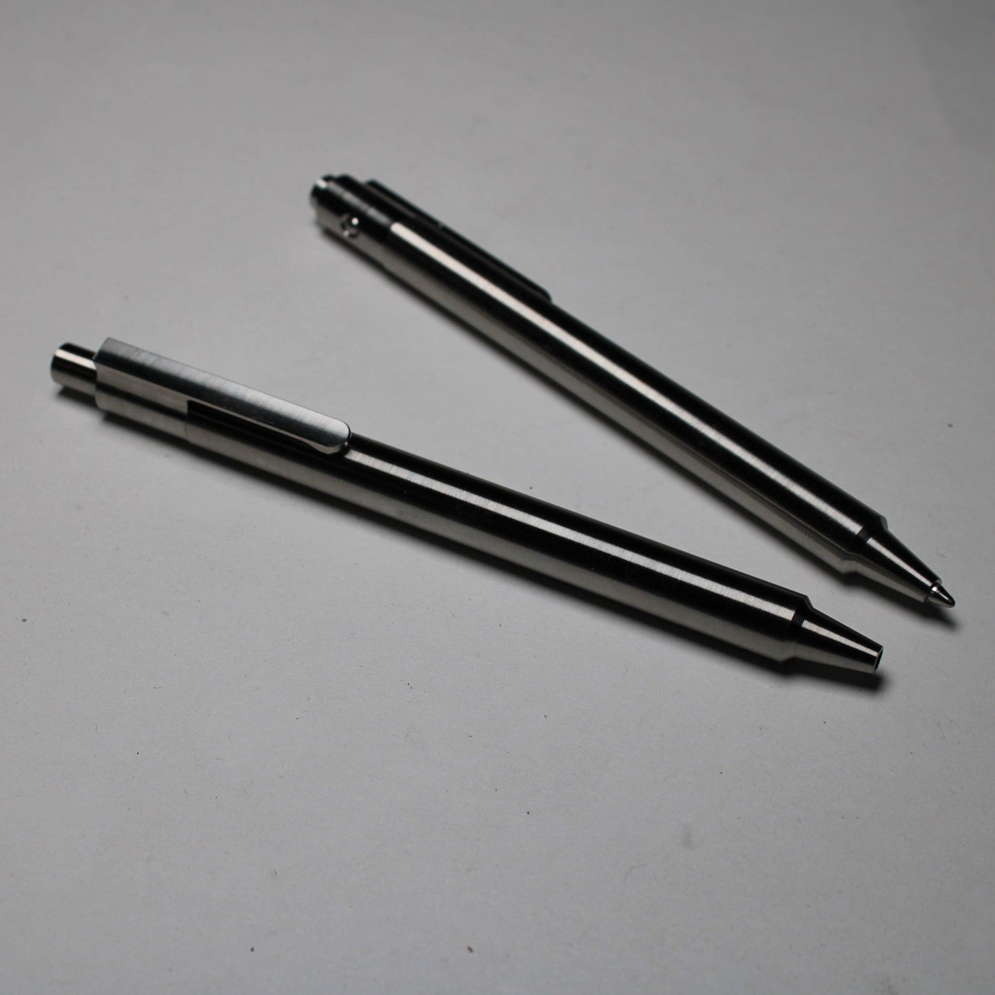 *PRE-ORDER* 36 Click Pen - 6Al-4V Titanium - ISO G2 (Parker) Refill - Step Nose - 6Al-4V Titanium Clip