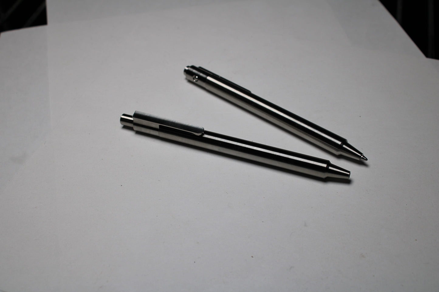 *PRE-ORDER* 36 Click Pen - 6Al-4V Titanium - ISO G2 (Parker) Refill - Step Nose - 6Al-4V Titanium Clip