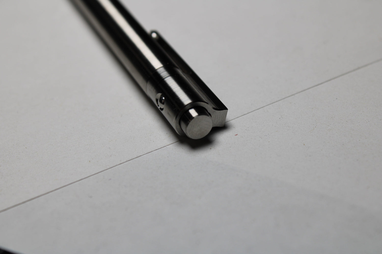 36 Click Pen - 6Al-4V Titanium - Round Nose - Pentel EnerGel