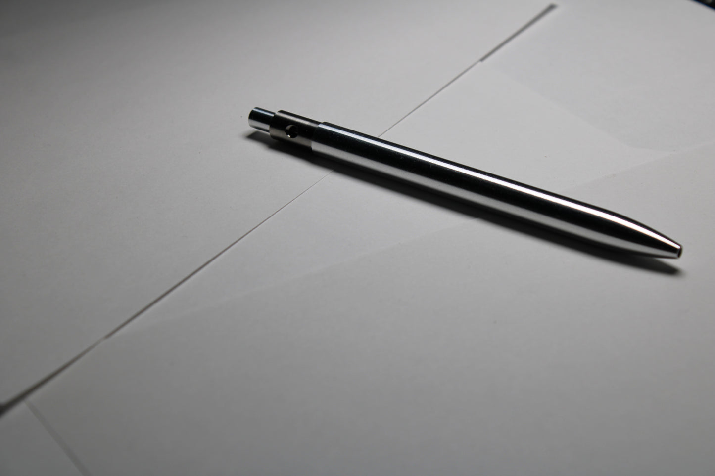 39 Click Pen - 6061 Aluminum Body - 6Al-4V Titanium Clip - Round Nose - Pilot G2