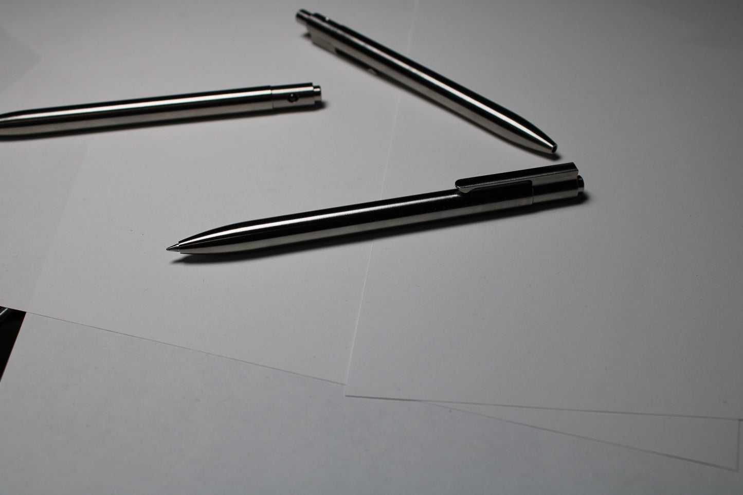 37 Click Pen - 6Al-4V Titanium - Round Nose - Silicone Nitride Ball - Pilot G2