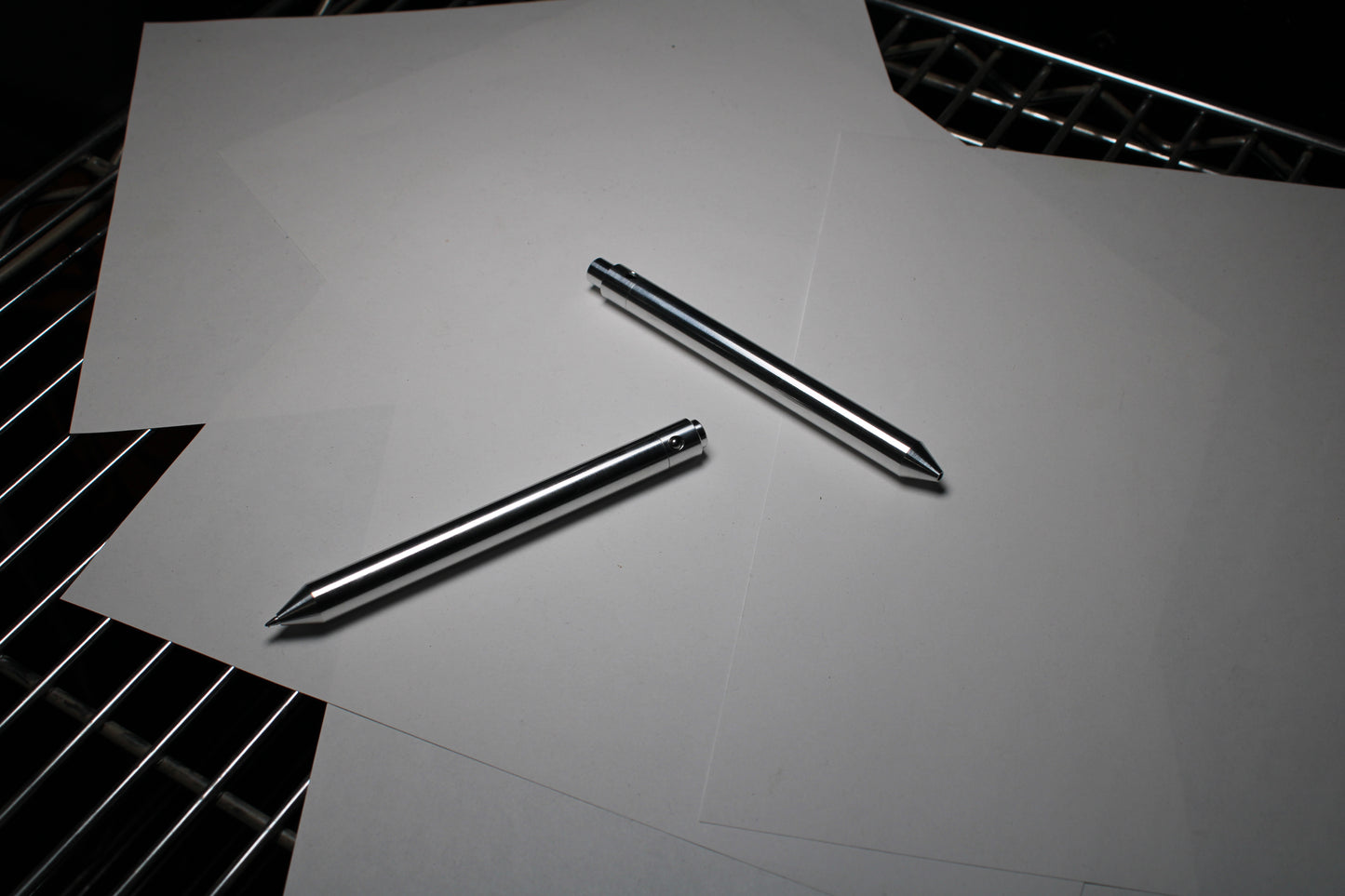 47 Click Pen - 6061 Aluminum - Clipless - Pentel Energel - Conical Nose