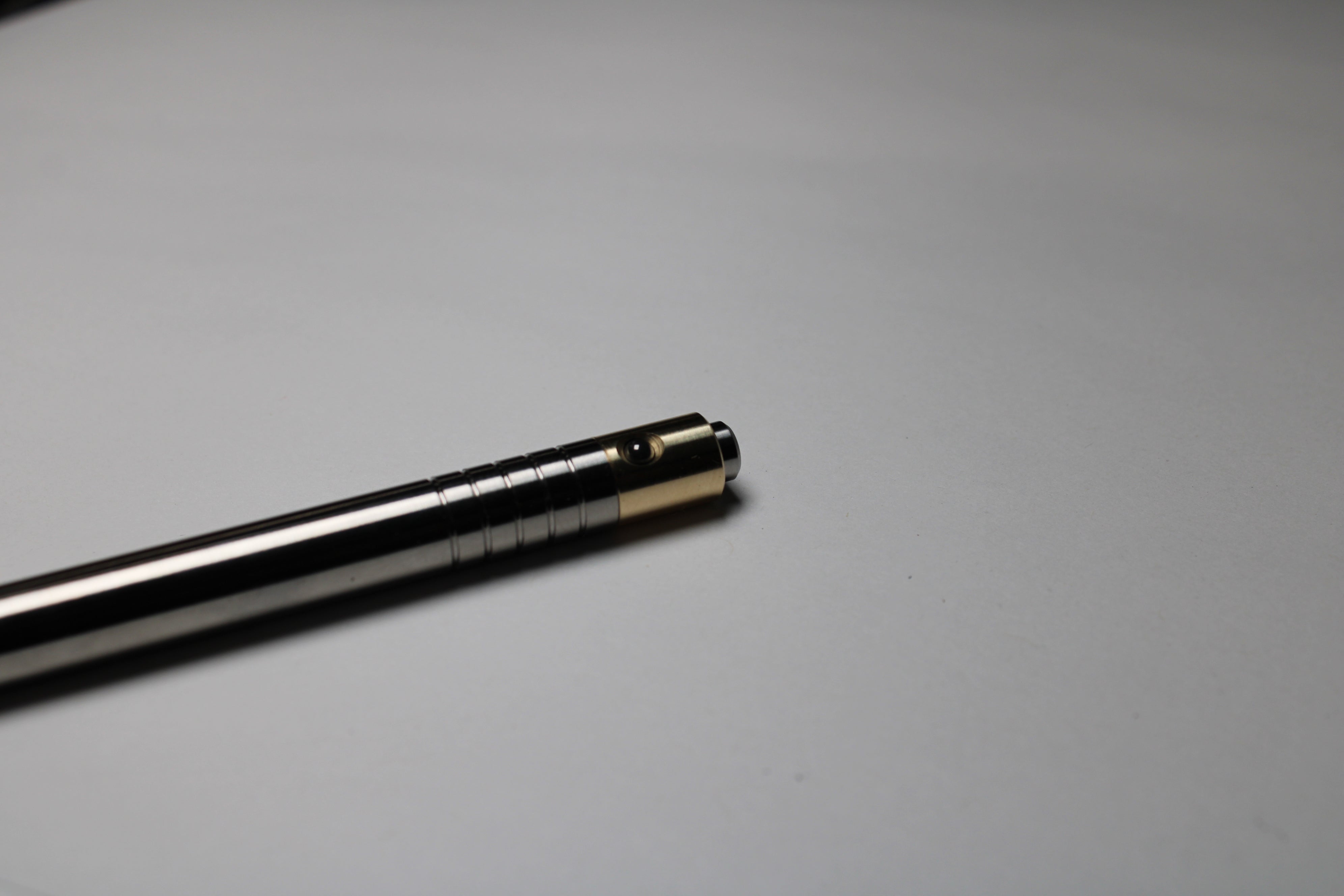 36 Clipless Click Pen - 6Al-4V Titanium - 464 Brass Mechanism