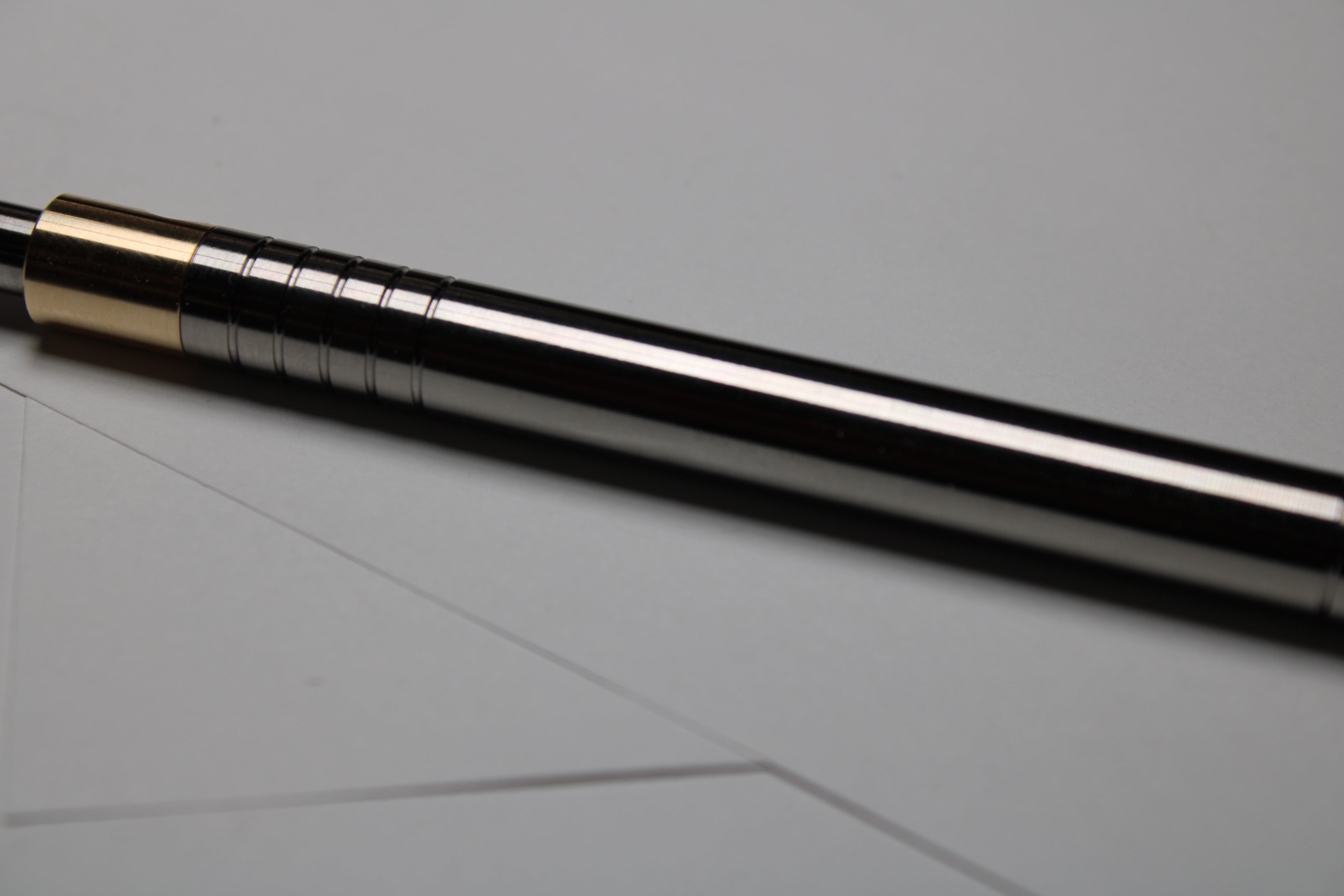 36 Clipless Click Pen - 6Al-4V Titanium - 464 Brass Mechanism