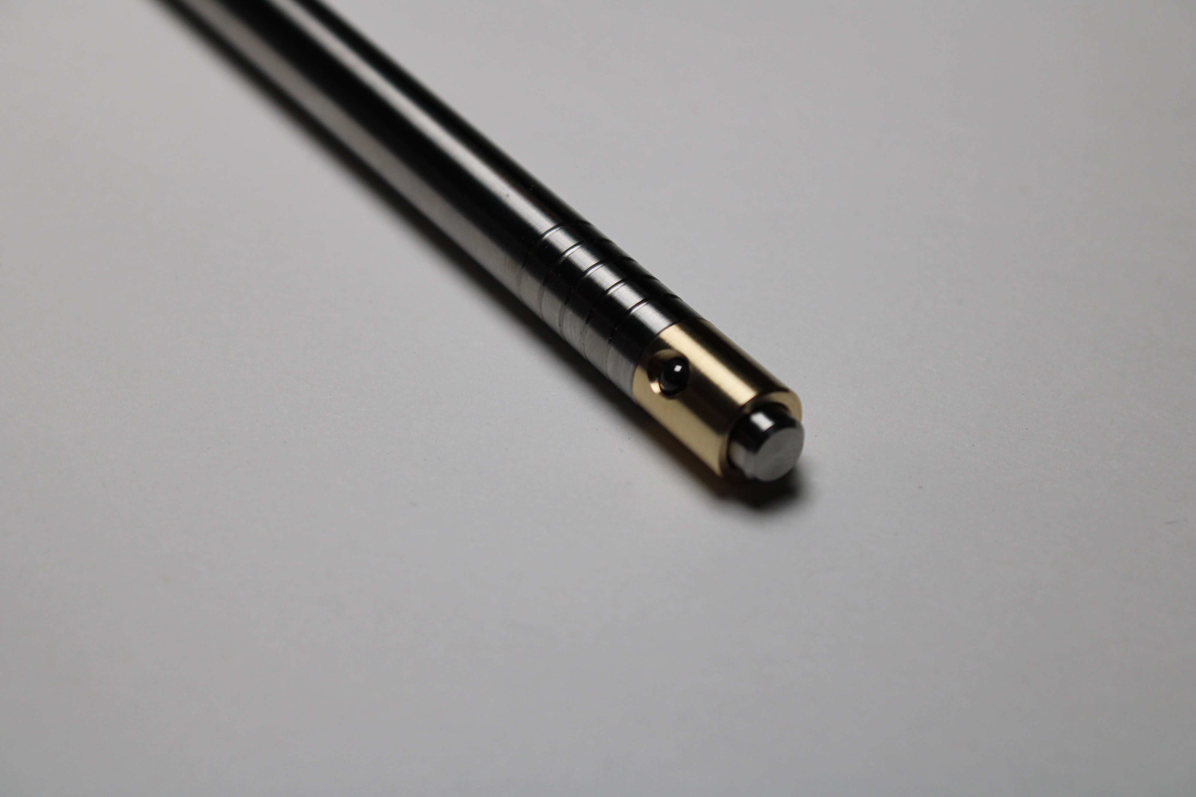 36 Clipless Click Pen - 6Al-4V Titanium - 464 Brass Mechanism