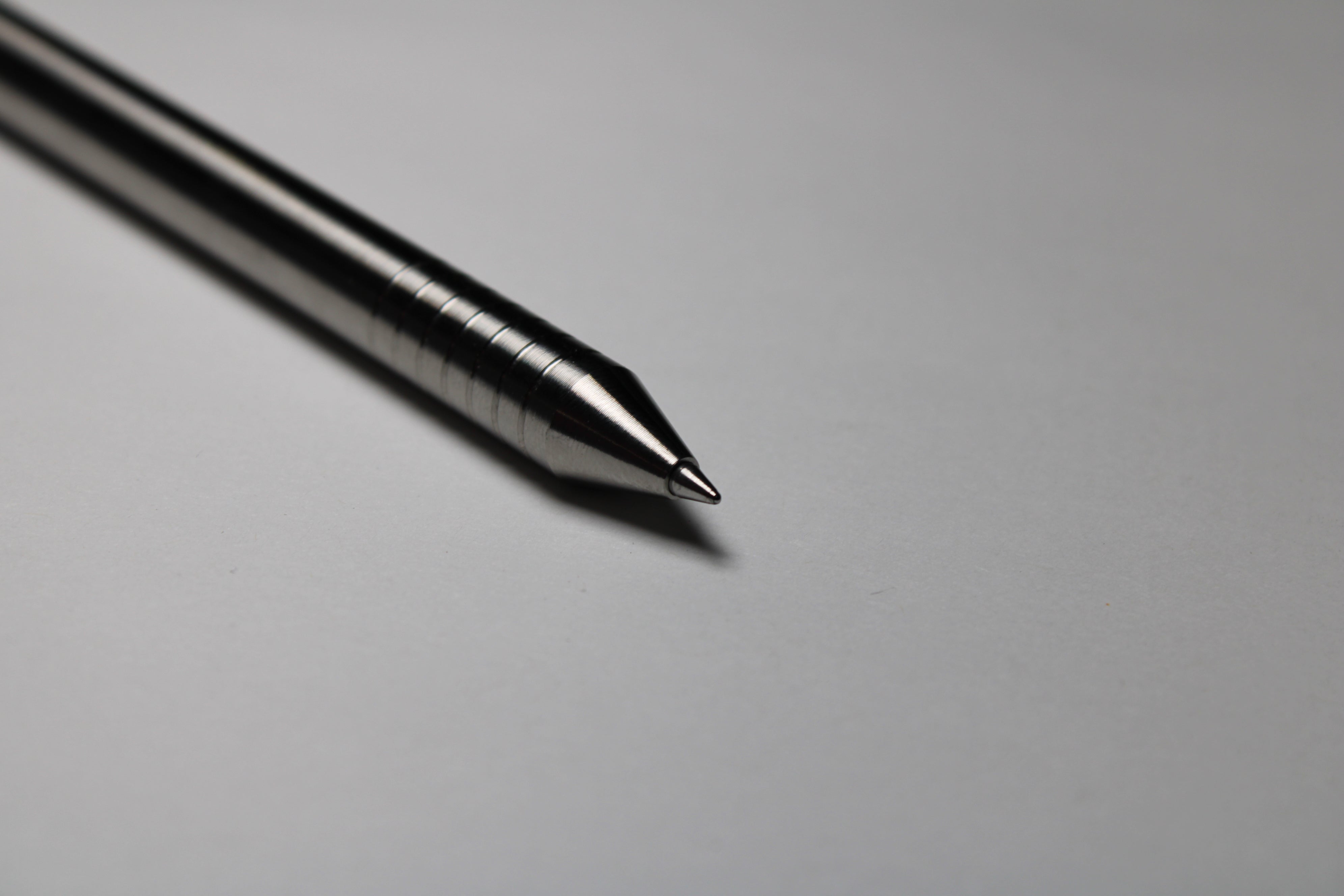 36 Clipless Click Pen - 6Al-4V Titanium - 464 Brass Mechanism