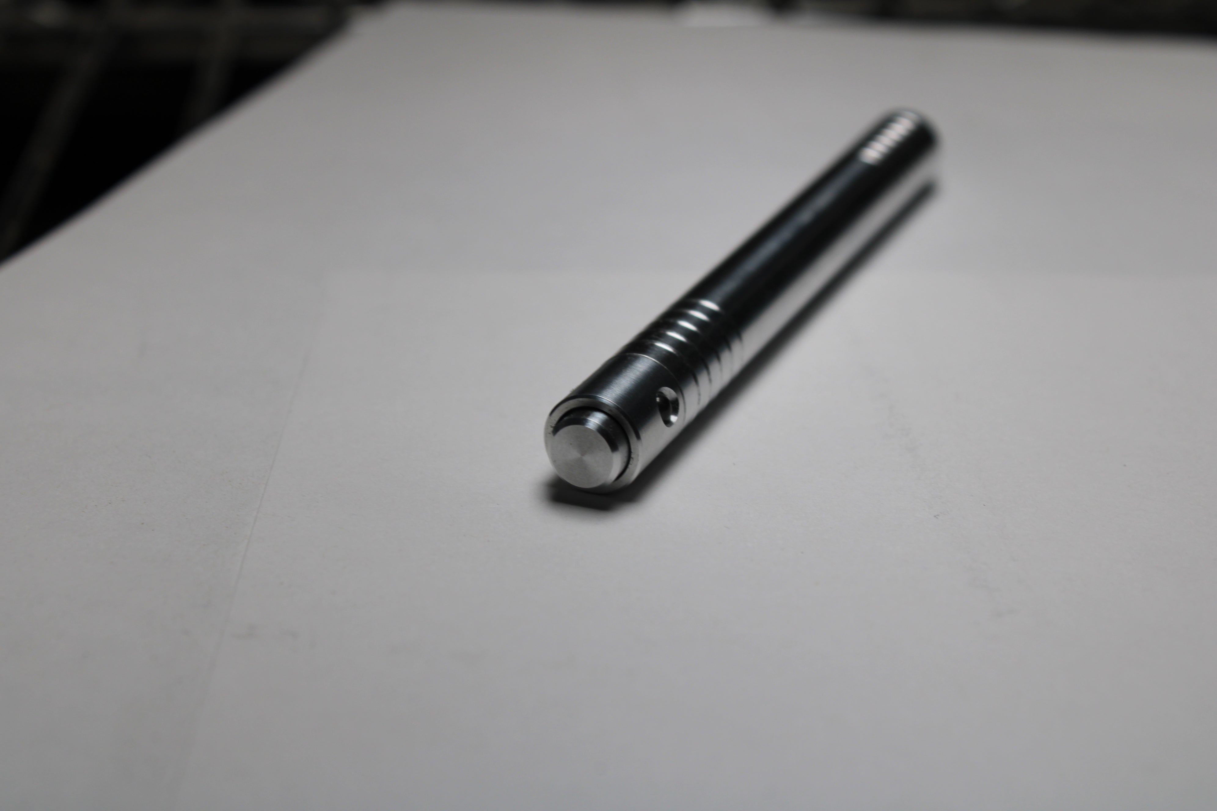 40 Clipless Click Pen - 6061 Aluminum - Conical Nose - Schmidt