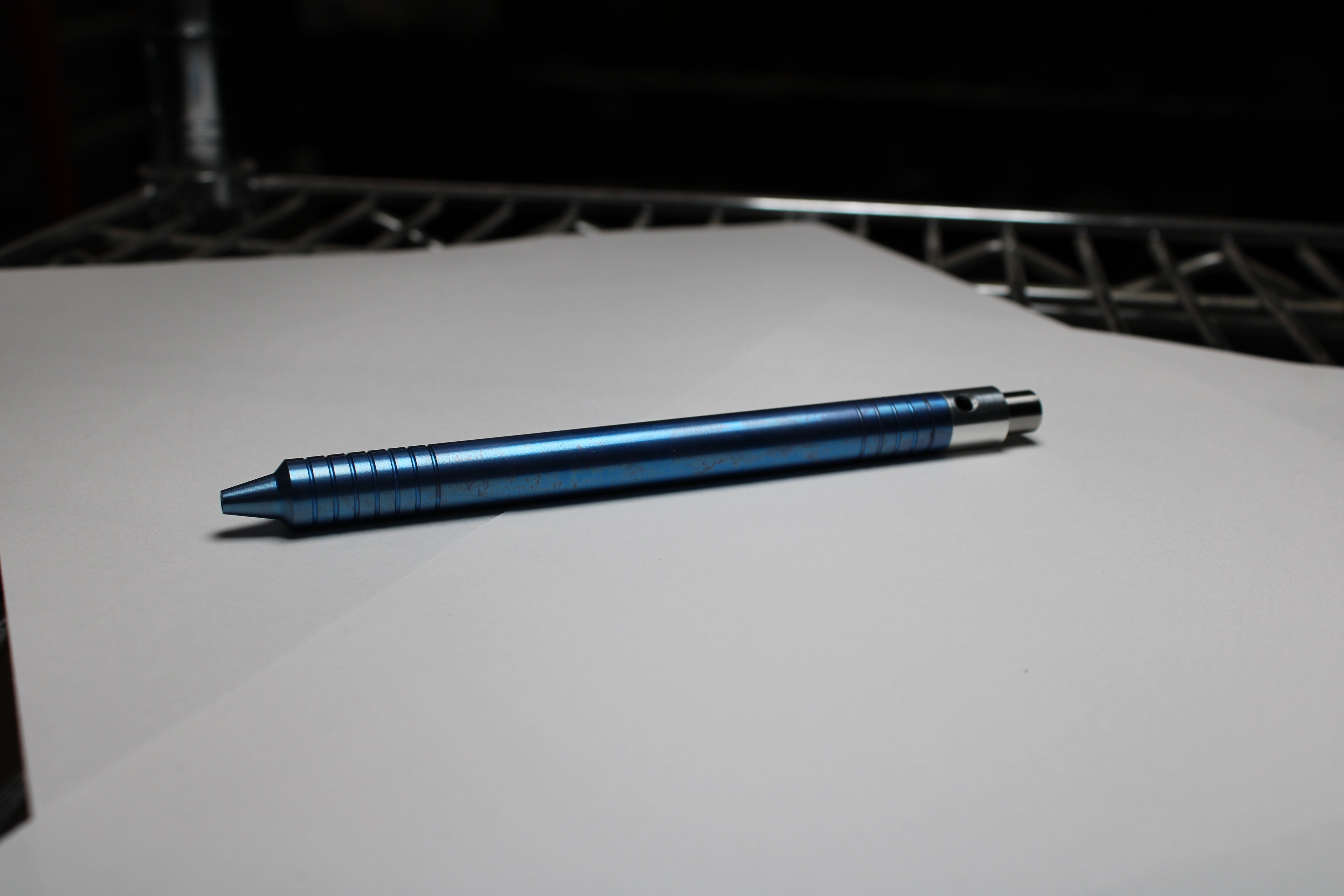 40 Clipless Click Pen x KVR Finishing - 6Al-4V Titanium - 6061