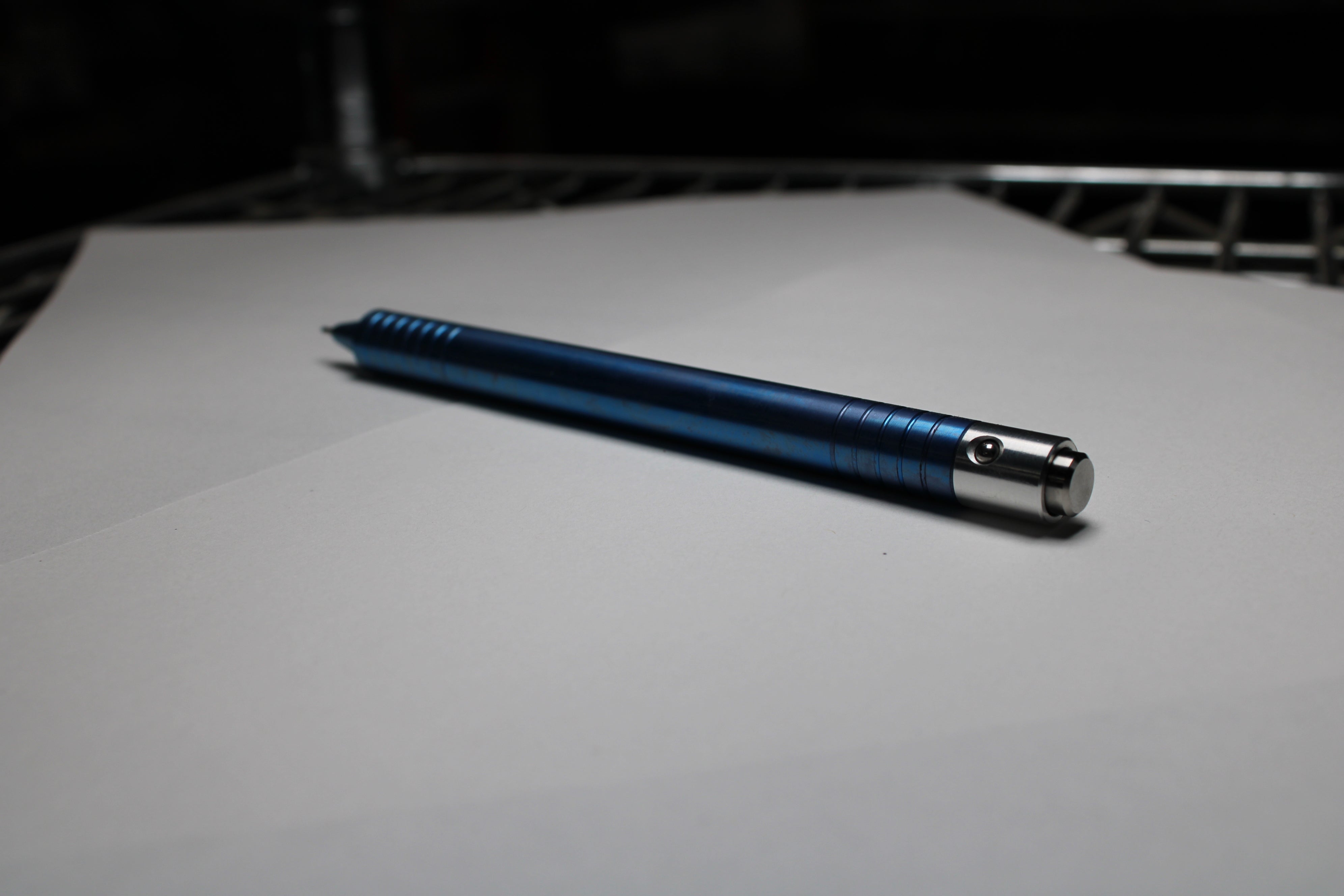 40 Clipless Click Pen x KVR Finishing - 6Al-4V Titanium - 6061