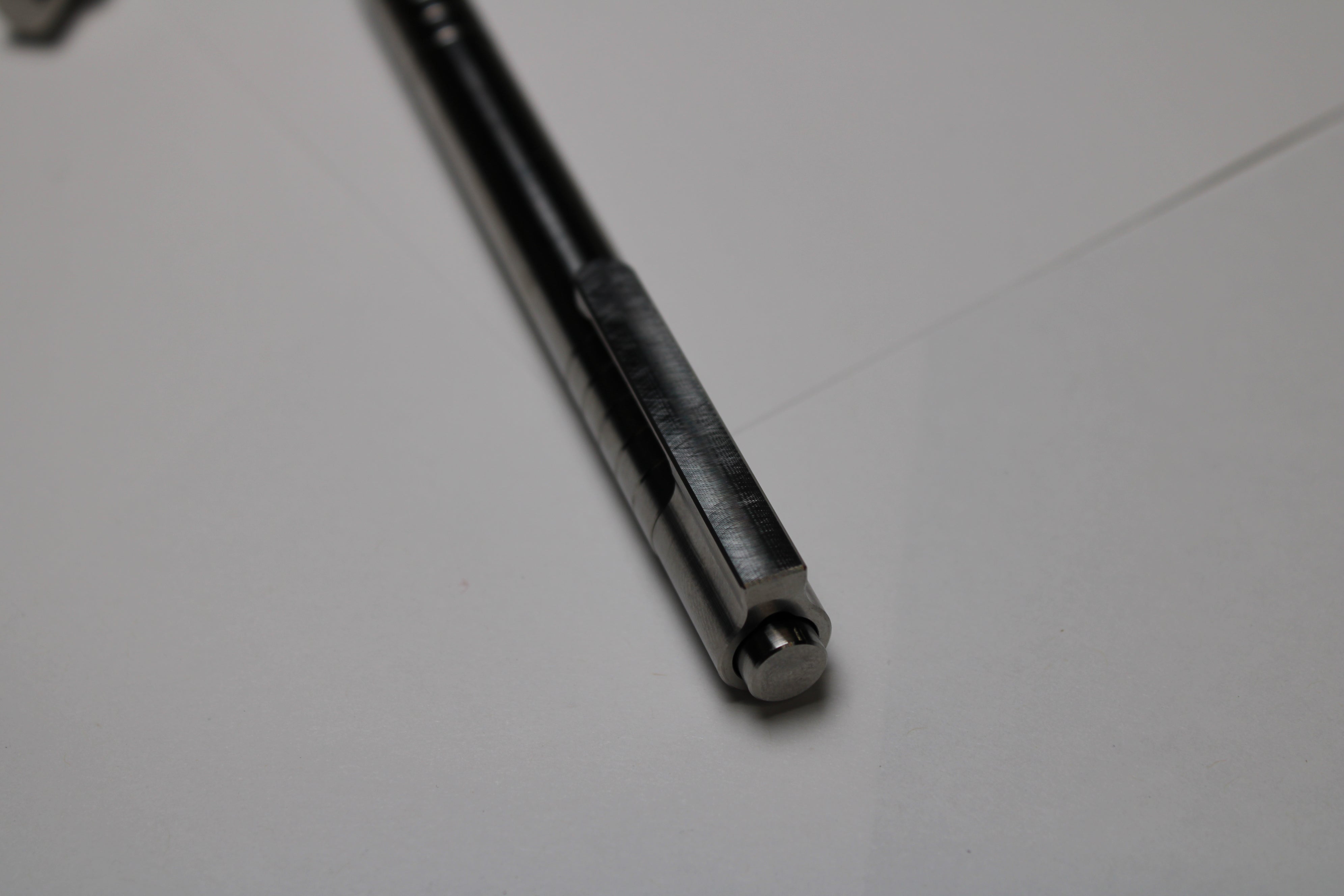 40 Click Clipped Pen - 6Al-4V Titanium - Round Nose - Pentel