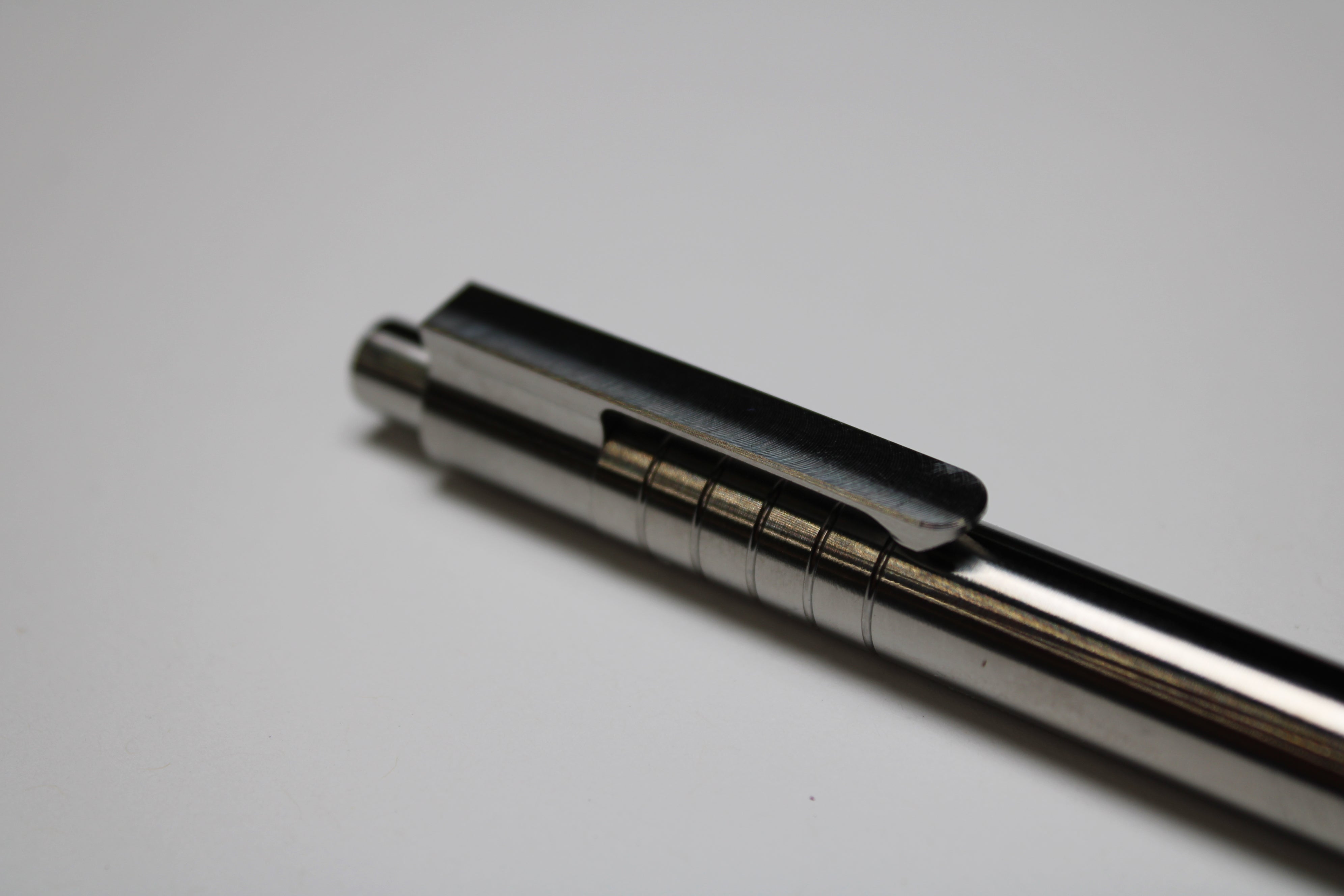 40 Click Clipped Pen - 6Al-4V Titanium - Conical Nose - ISO G2