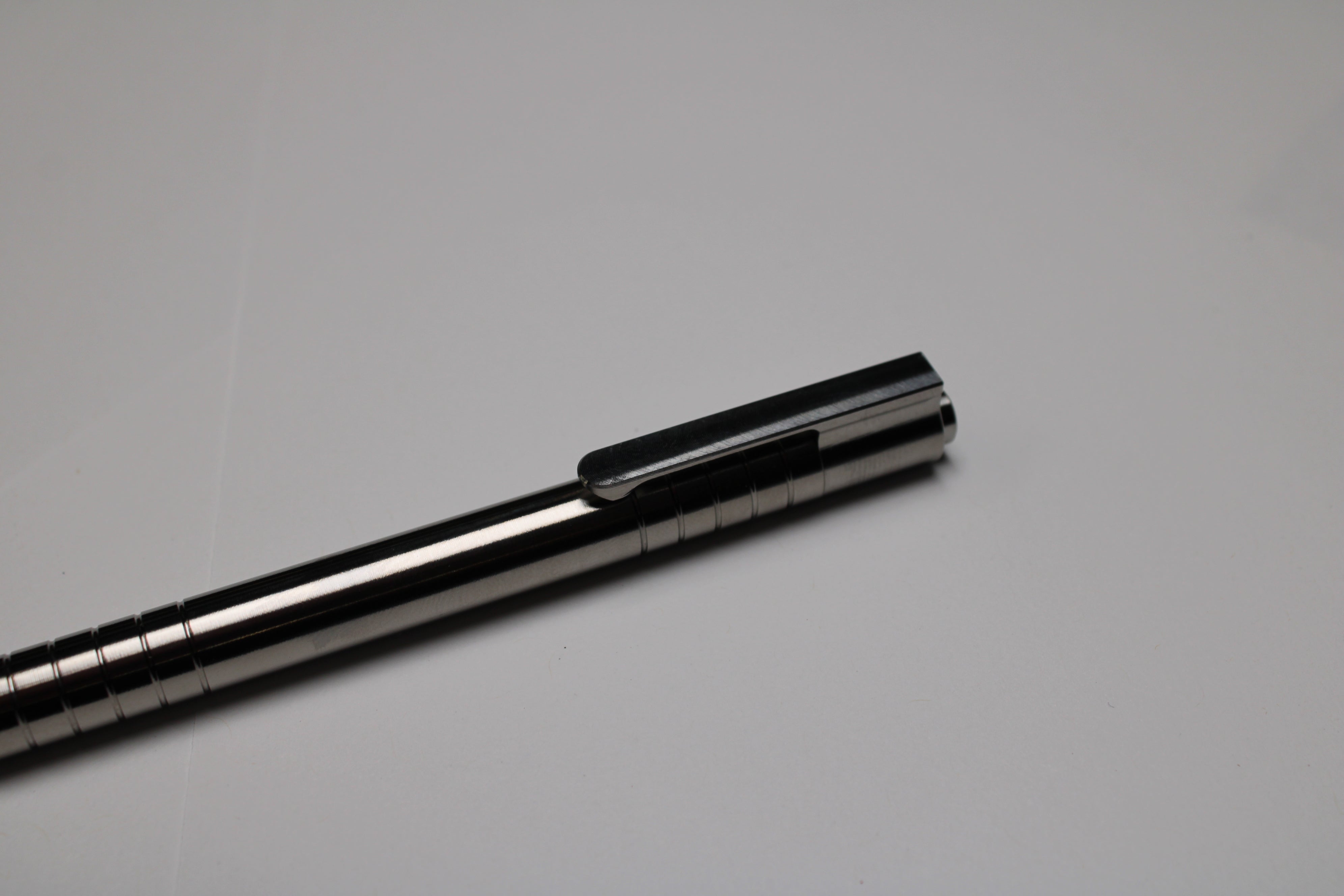 40 Click Clipped Pen - 6Al-4V Titanium - Conical Nose - ISO G2