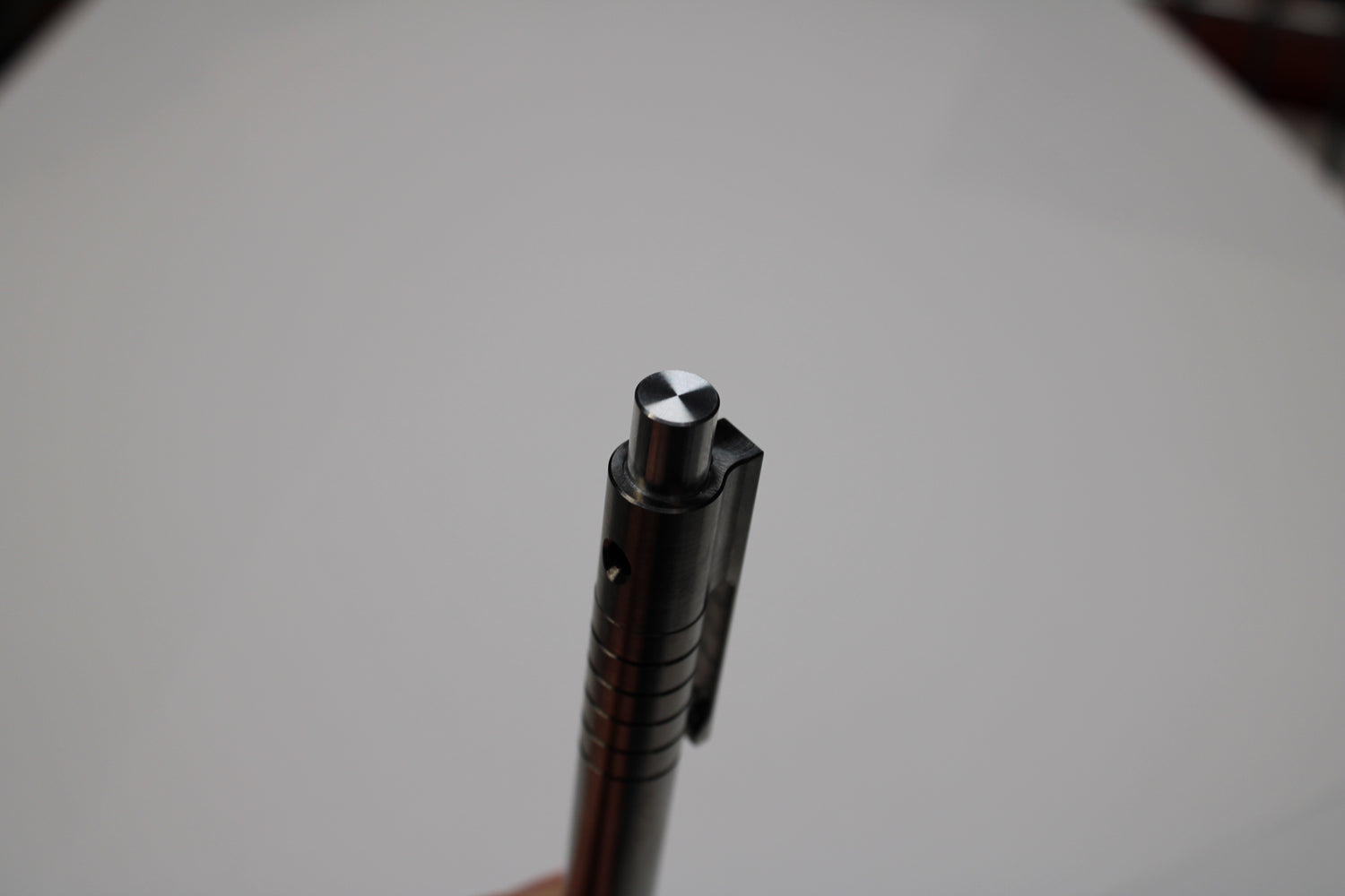40 Click Clipped Pen - 6Al-4V Titanium - 6061 Aluminum
