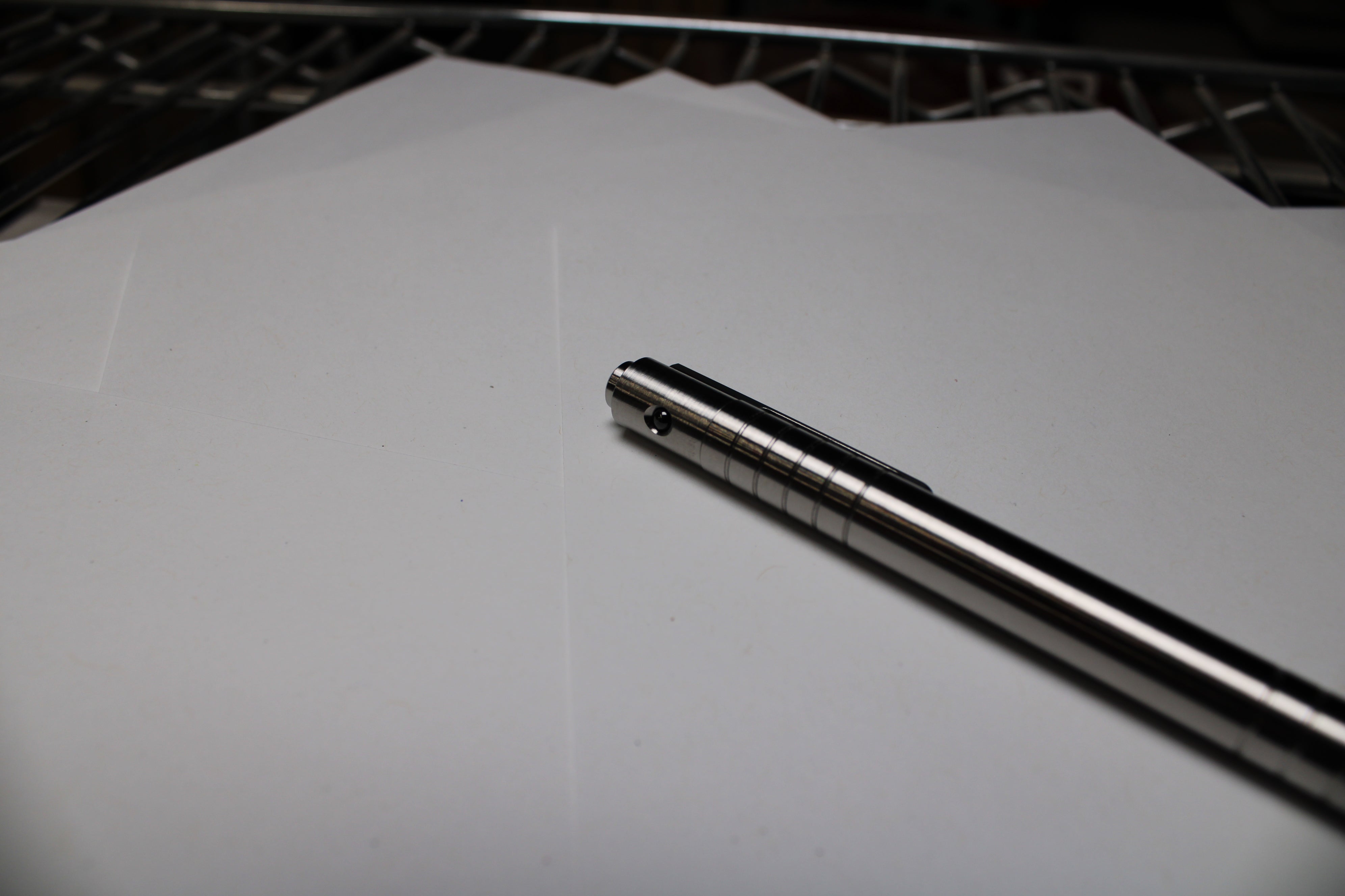 40 Click Clipped Pen - 6Al-4V Titanium - Round Nose - Pilot G2