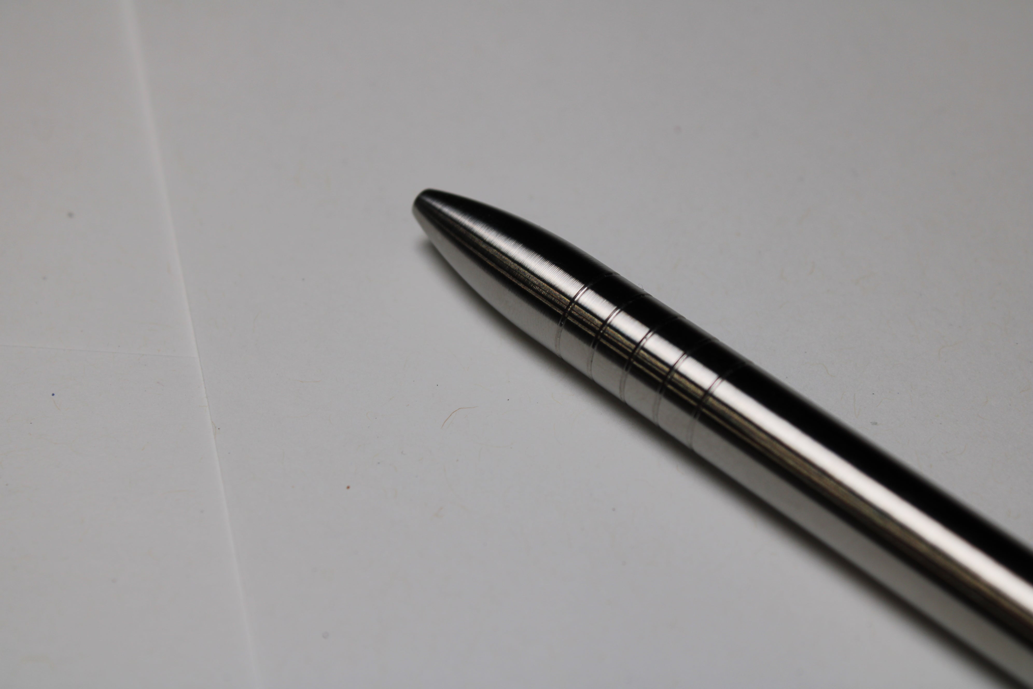 40 Click Clipped Pen - 6Al-4V Titanium - Round Nose - Pilot G2